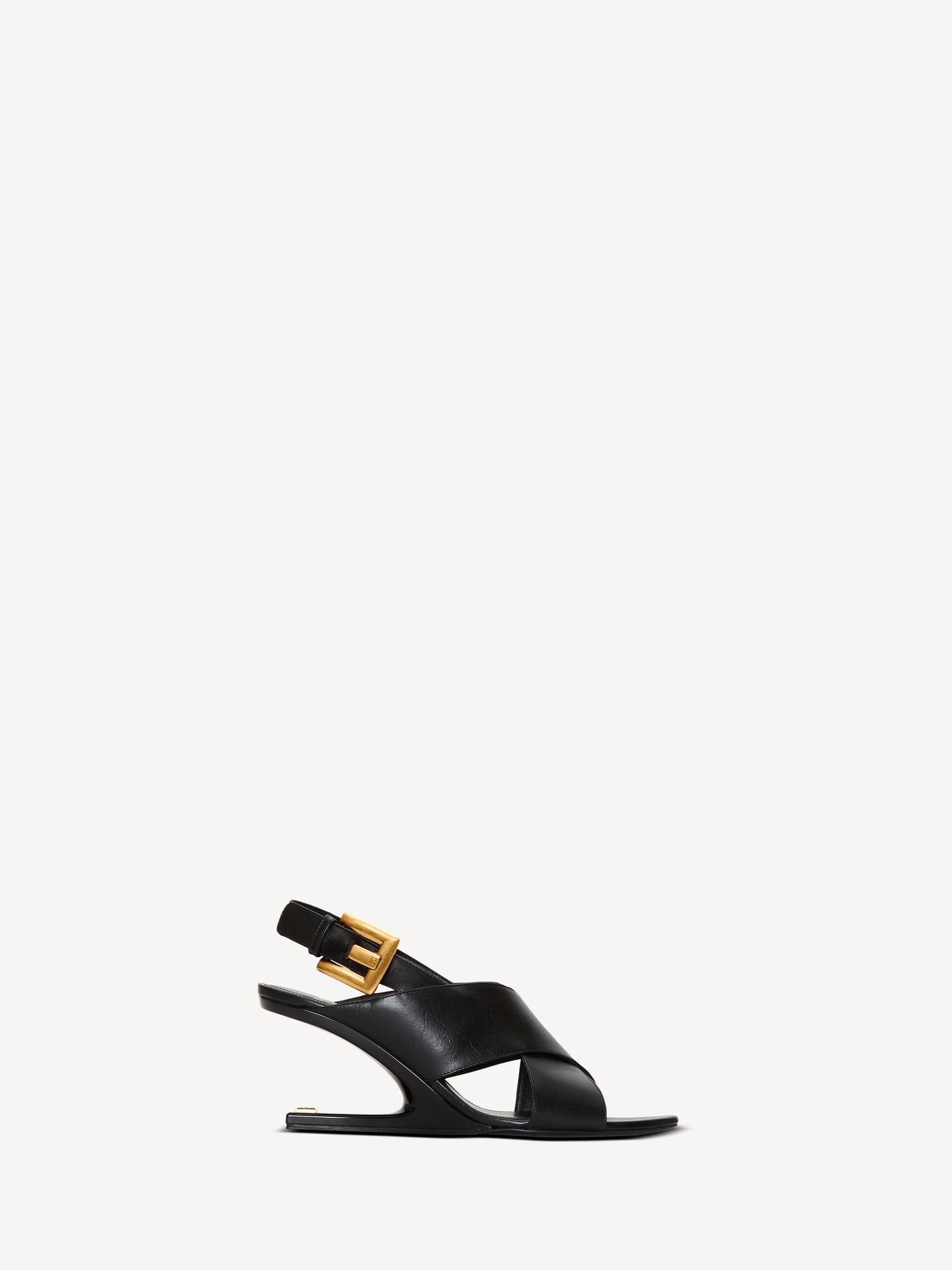 Anthem No Wedge smooth leather sandals