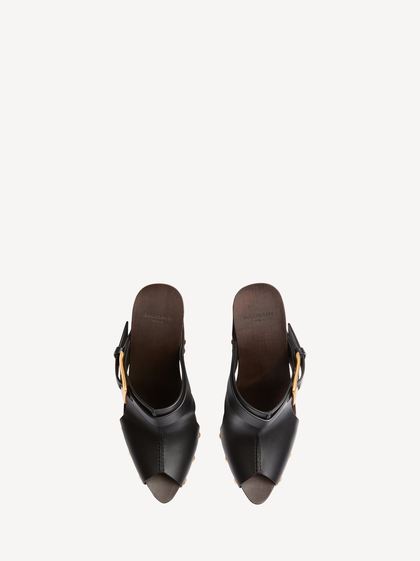 Anthem Wedge smooth leather mules