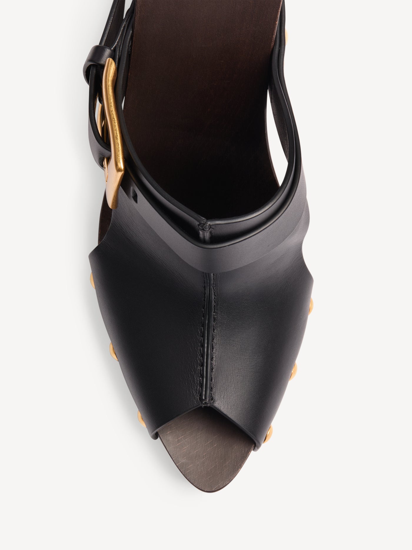 Anthem Wedge smooth leather mules