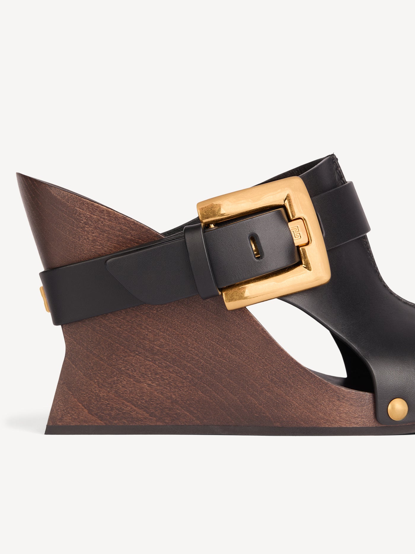 Anthem Wedge smooth leather mules