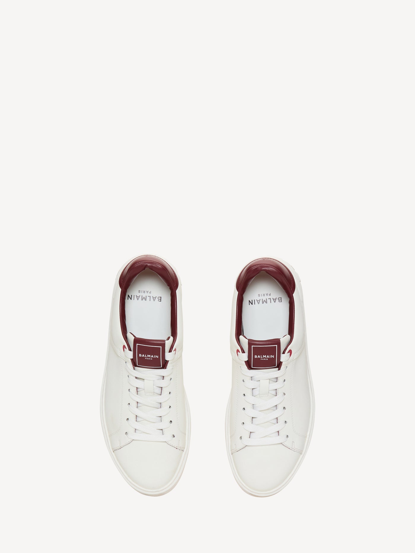 B-Court smooth leather trainers