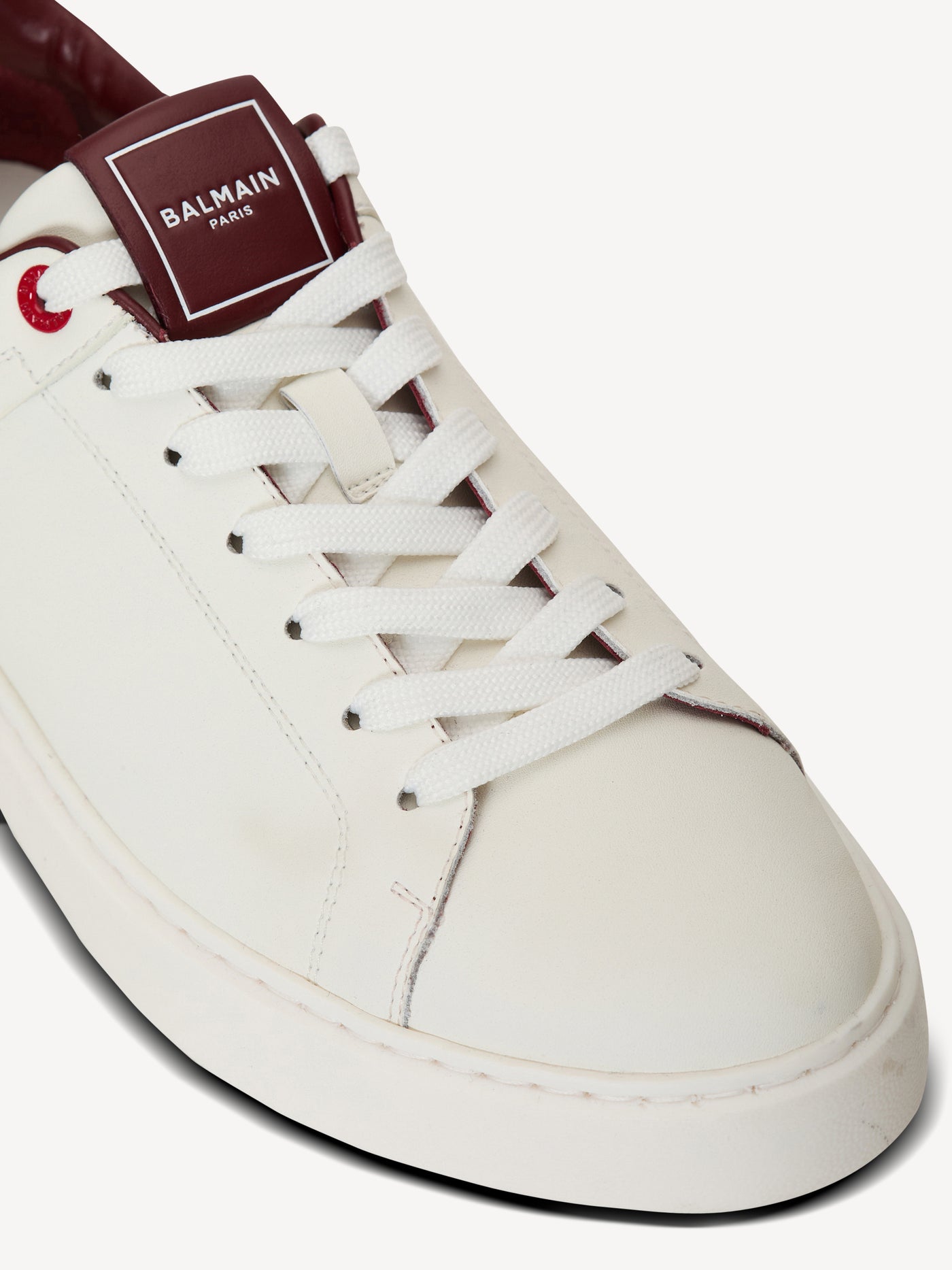 B-Court smooth leather trainers