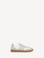 Balmain Swan trainers in smooth leather and suede
