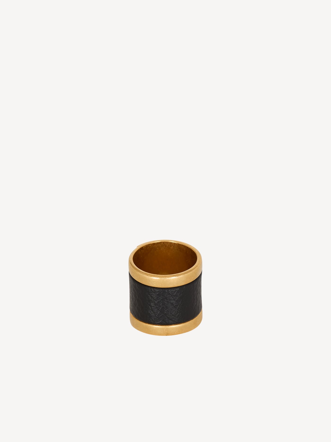 Anthem ring in brass and resin