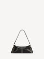64-83 small bag in studded smooth leather