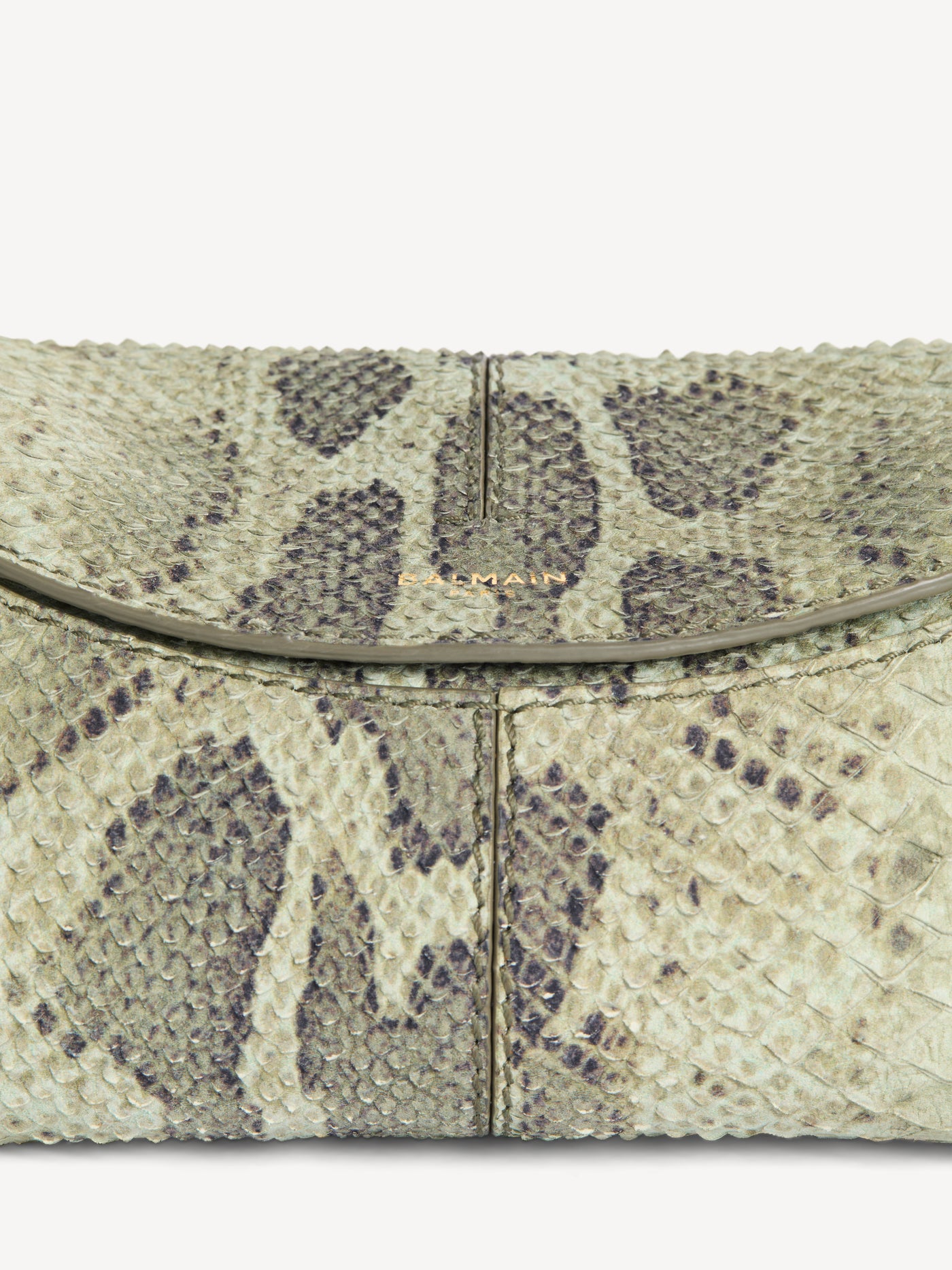 64-83 small bag in python-effect suede