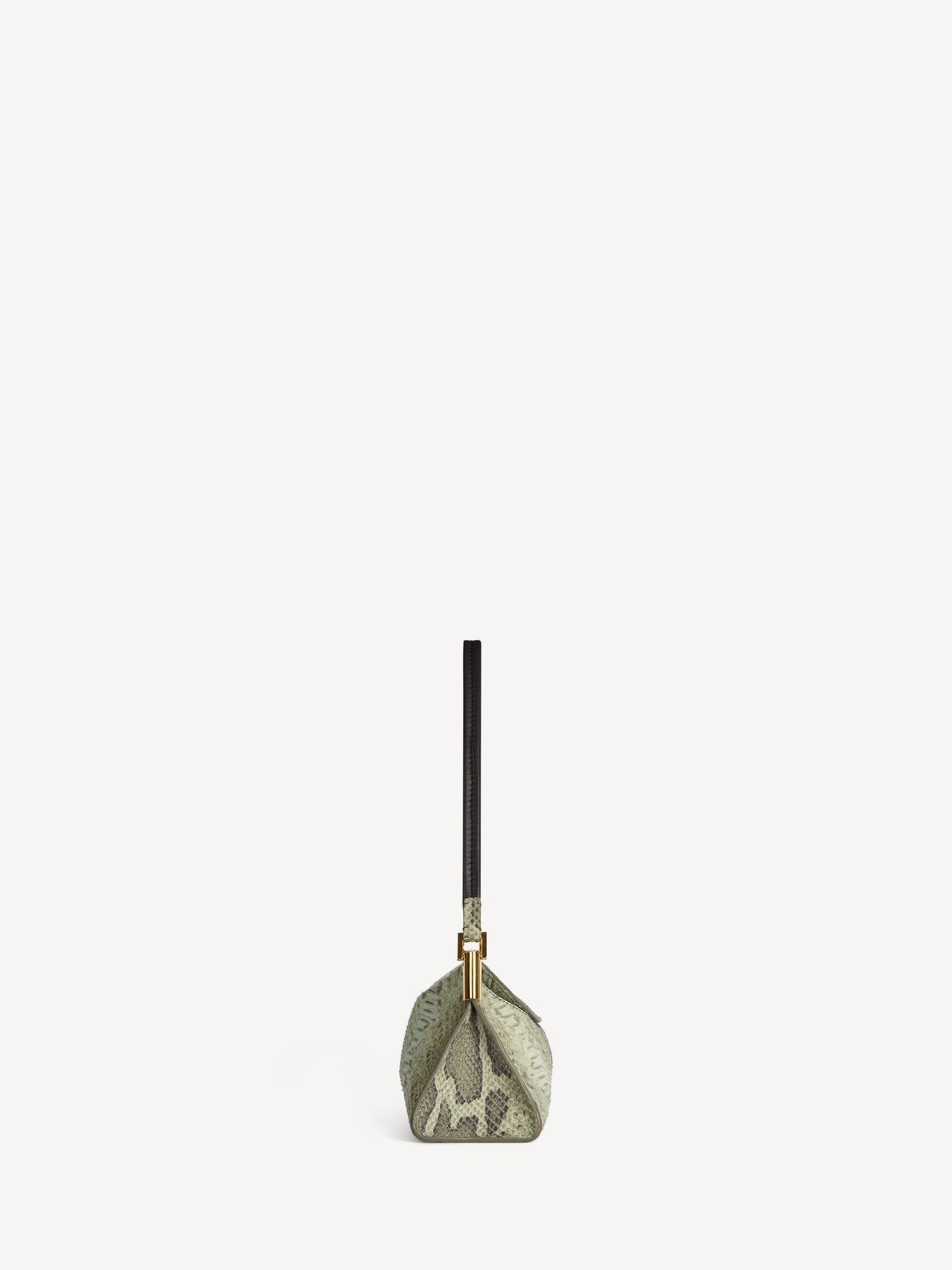 64-83 small bag in python-effect suede