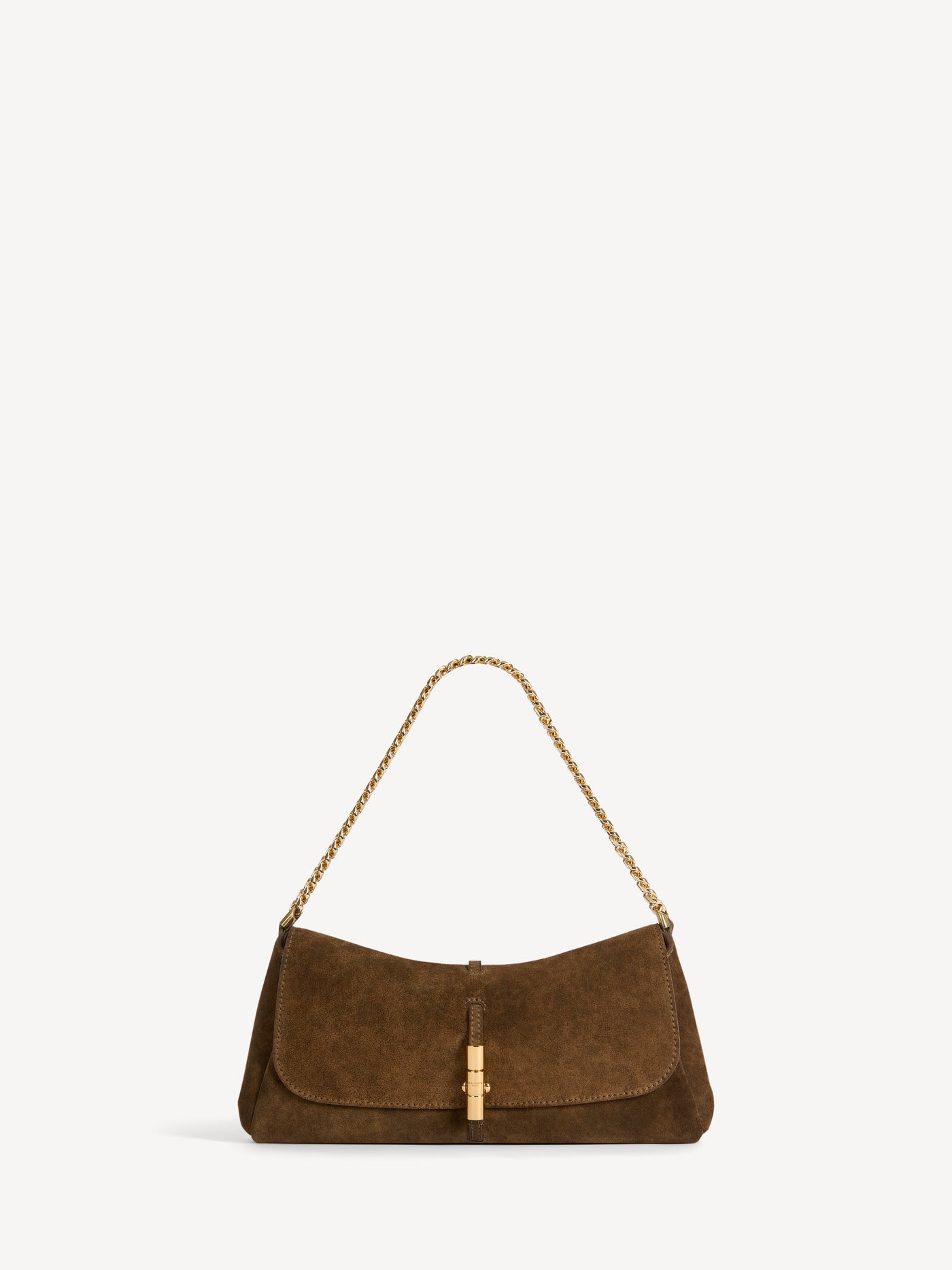 Balmain Metropolis bag in cloud-effect suede