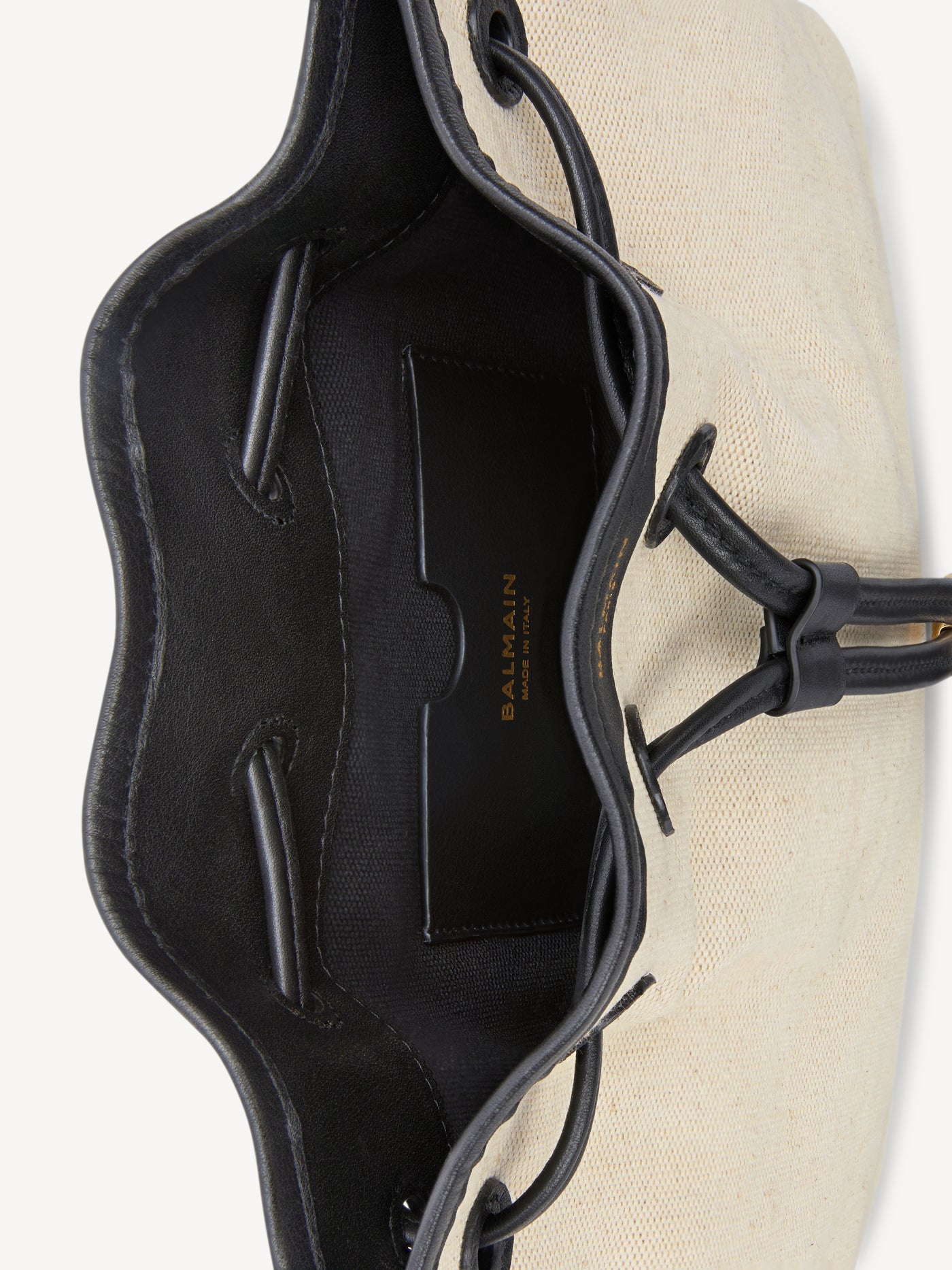 Hacienda medium bag in canvas and leather
