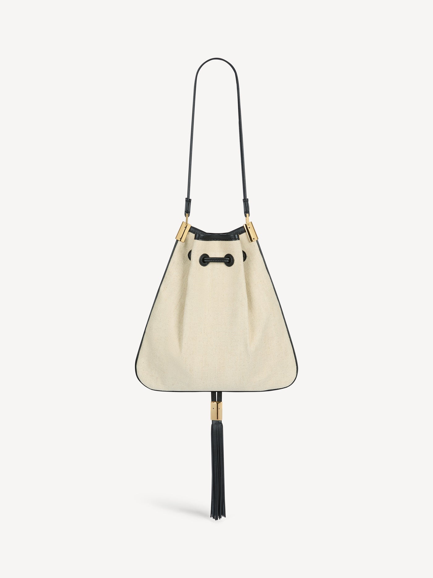Hacienda medium bag in canvas and leather