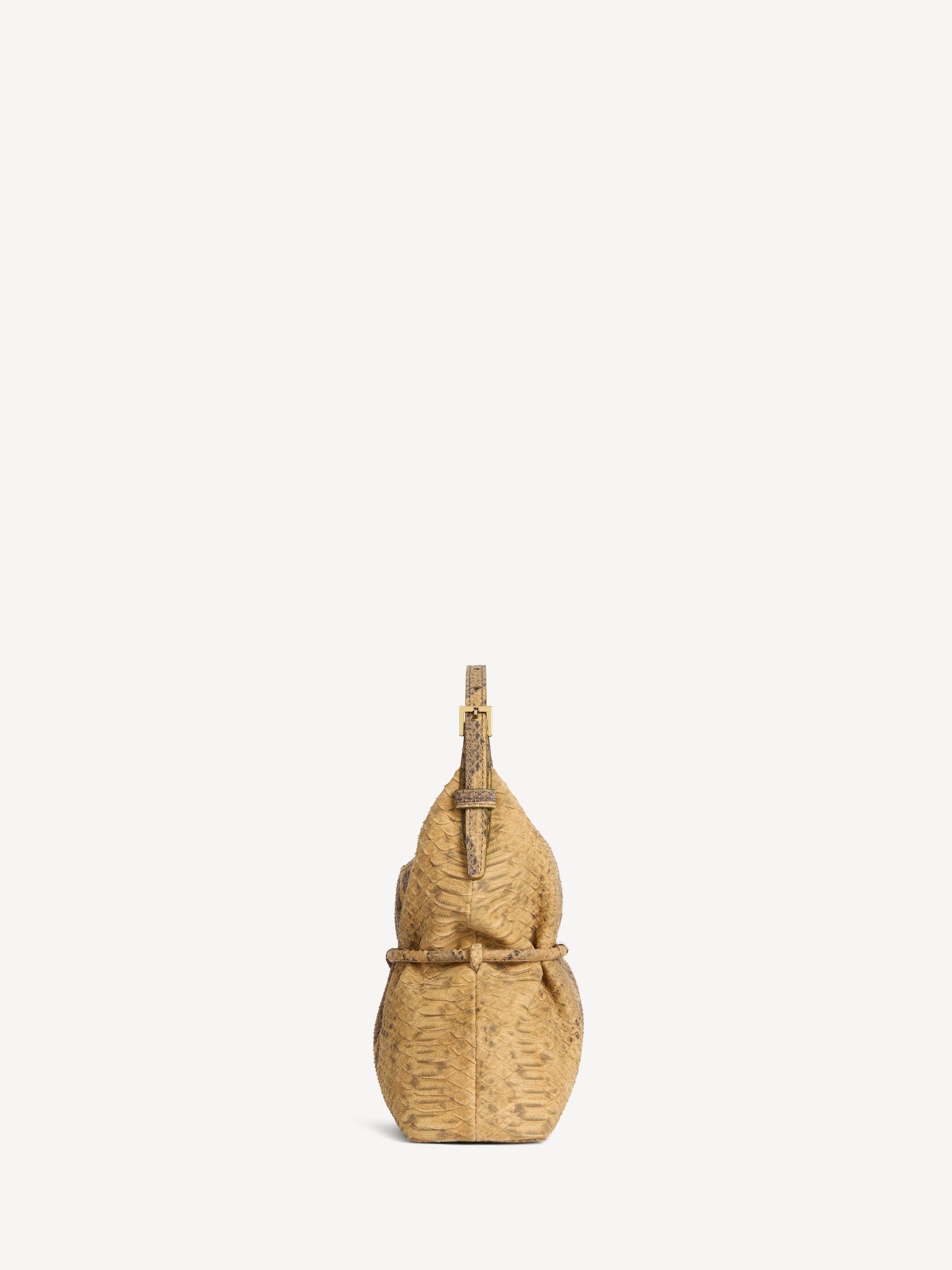SPHYNX mini bag in python-effect suede