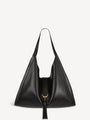 Zabriskie large Hobo bag in smooth leather