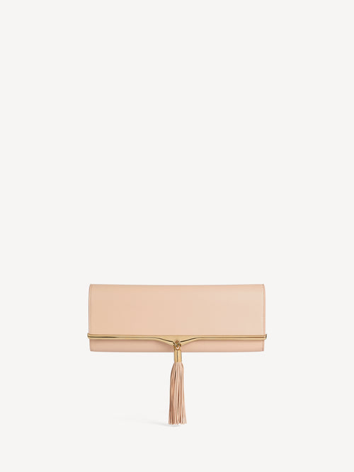 Ophir chain pouch in smooth leather
