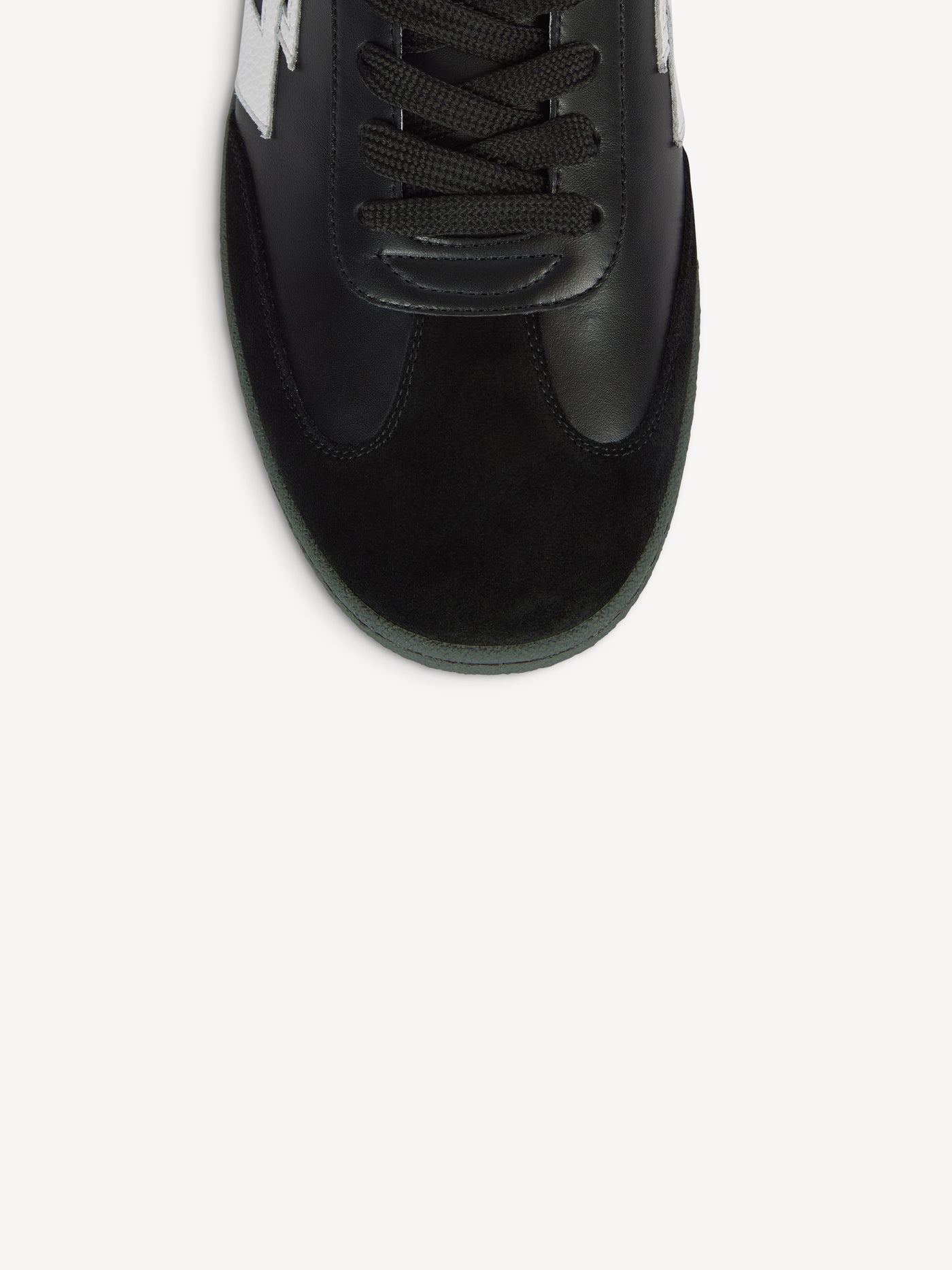 Tenniswan trainers in smooth leather and suede