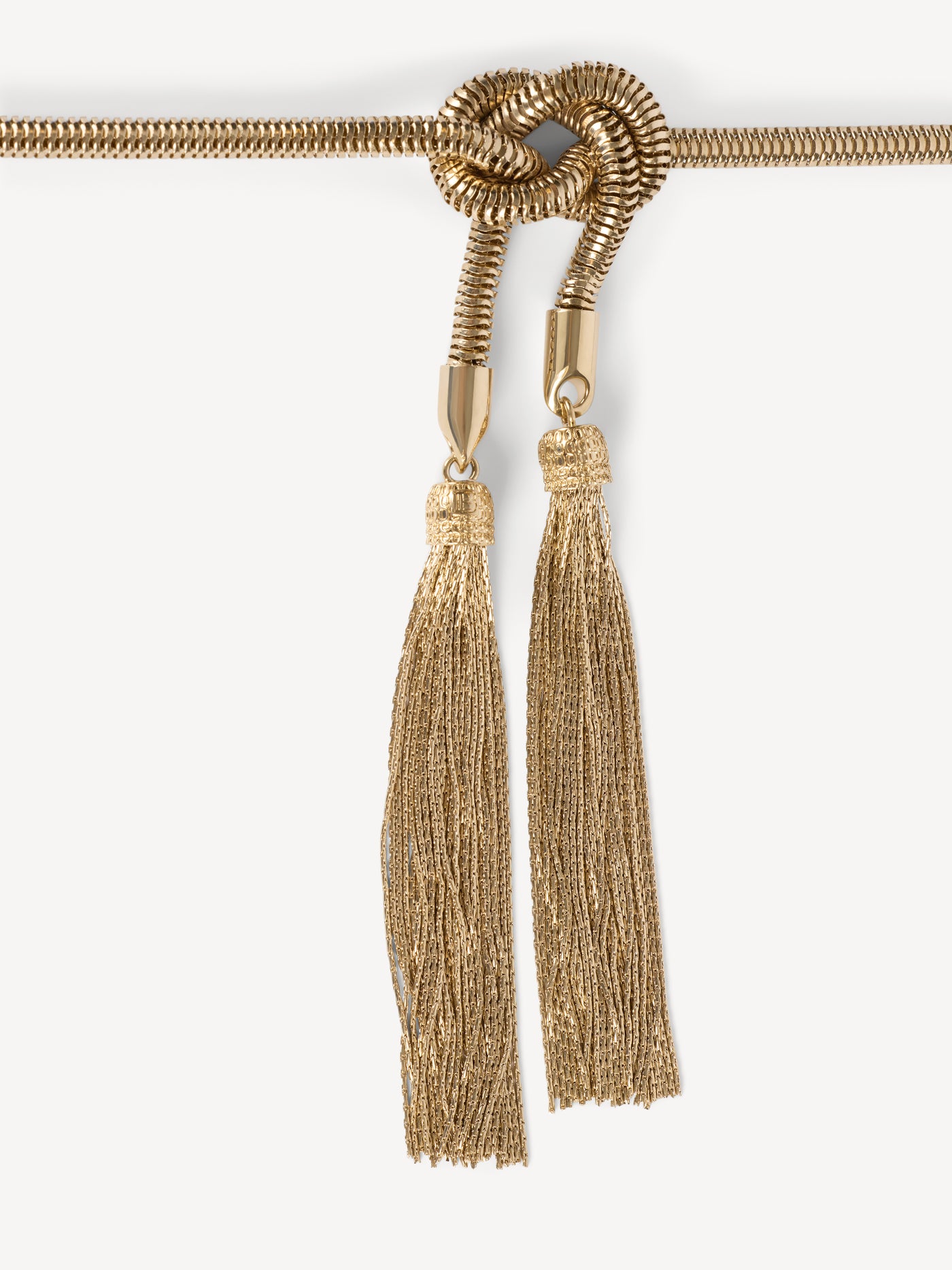 Cinturón Tassel de latón