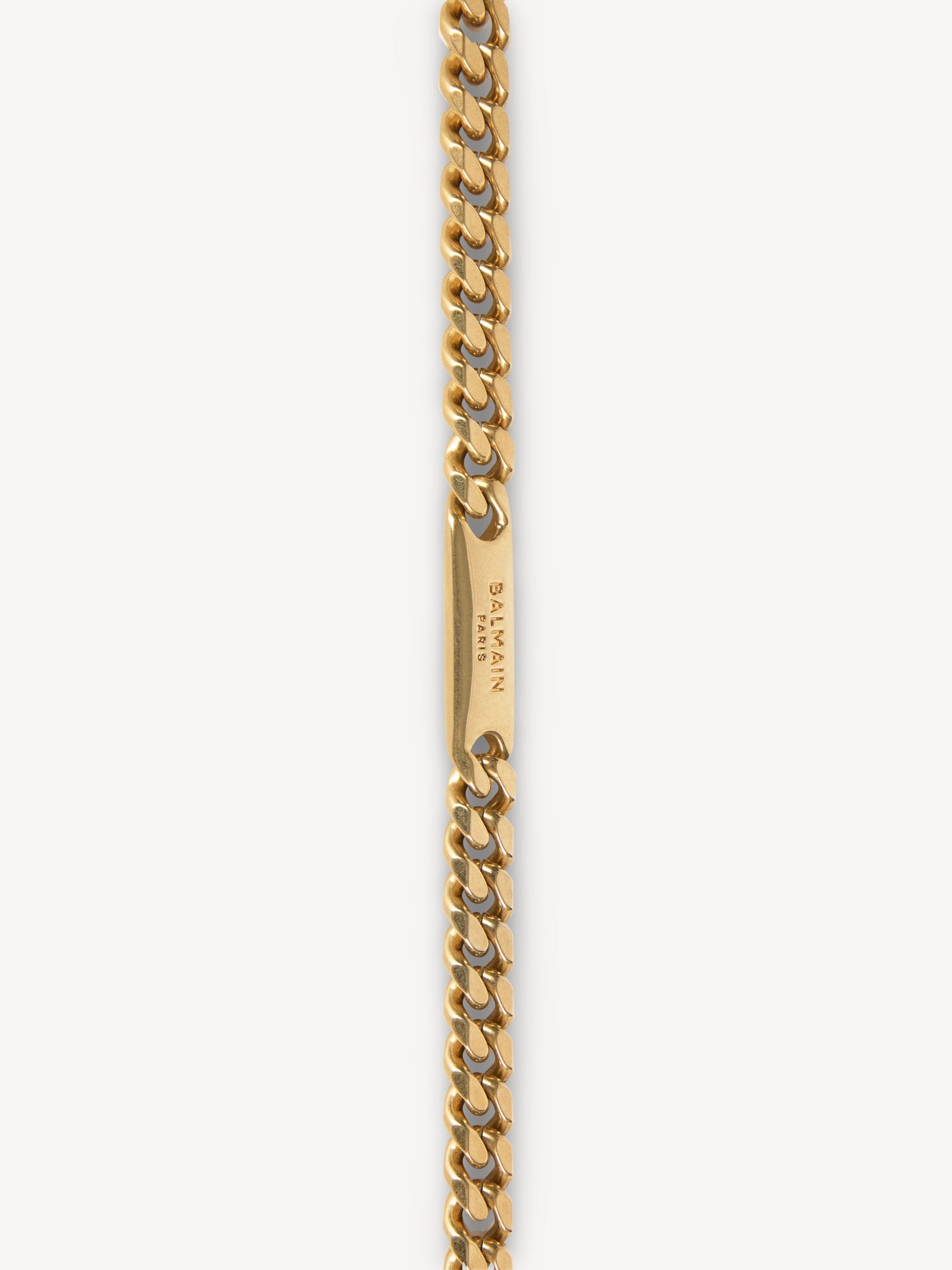 Brass Curb chain necklace