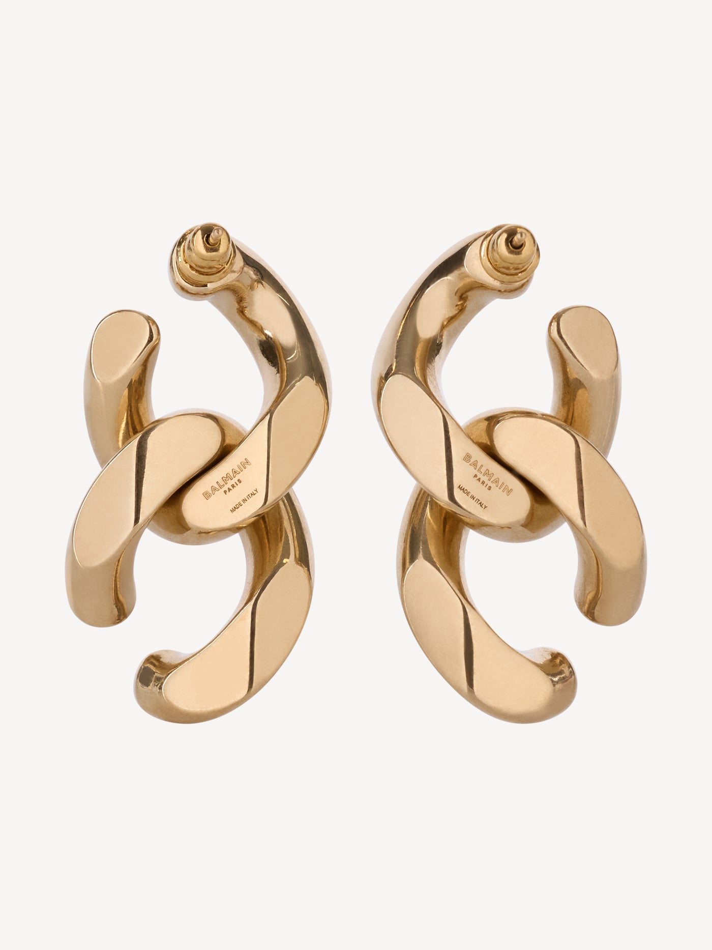 Brass Curb earrings