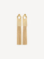 Brass Tassel earrings