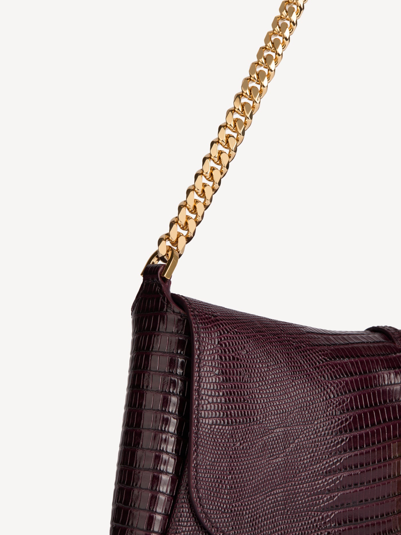 BALMAIN METROPOLIS Embossed leather bag