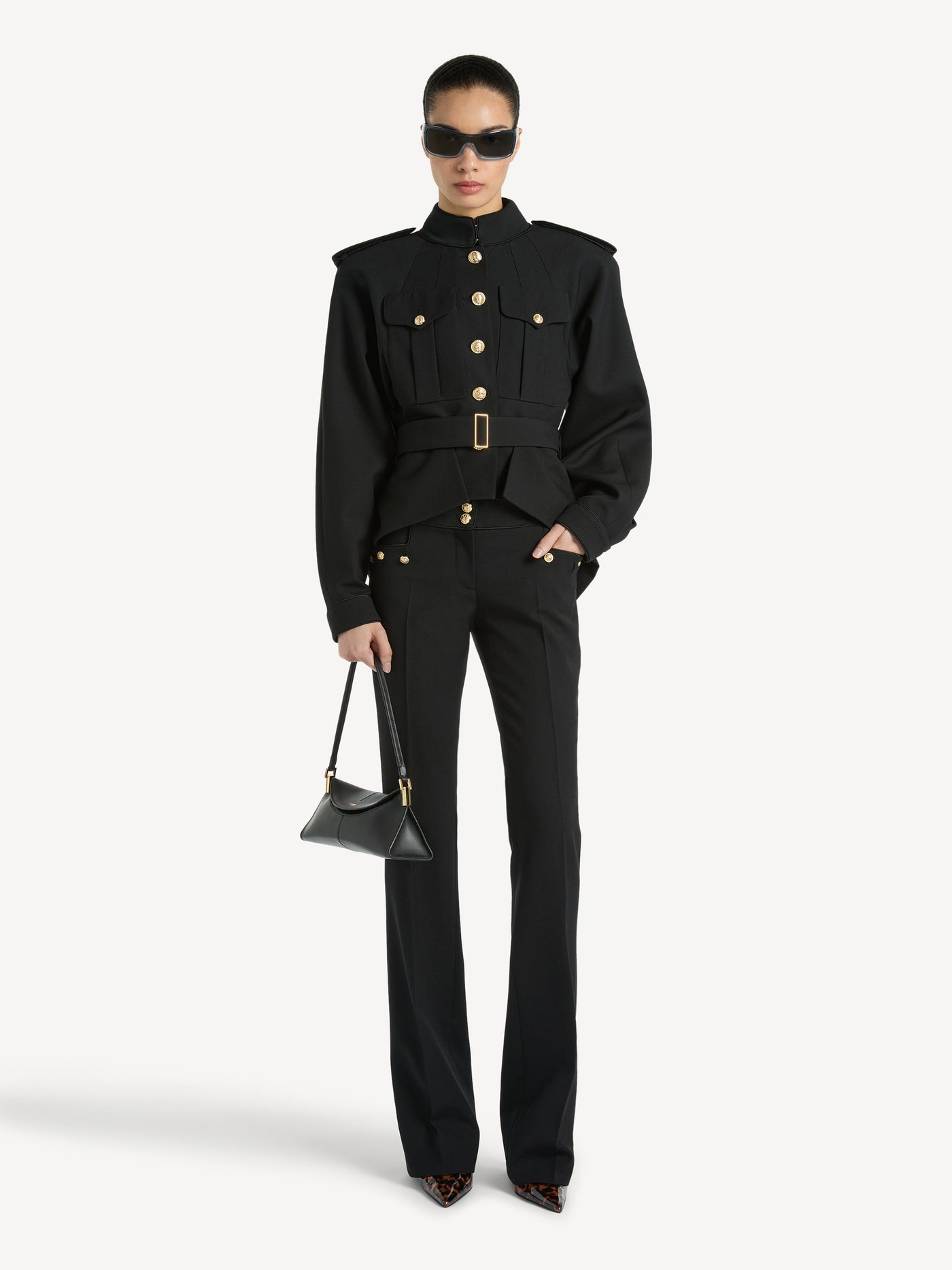Wool pilot jacket