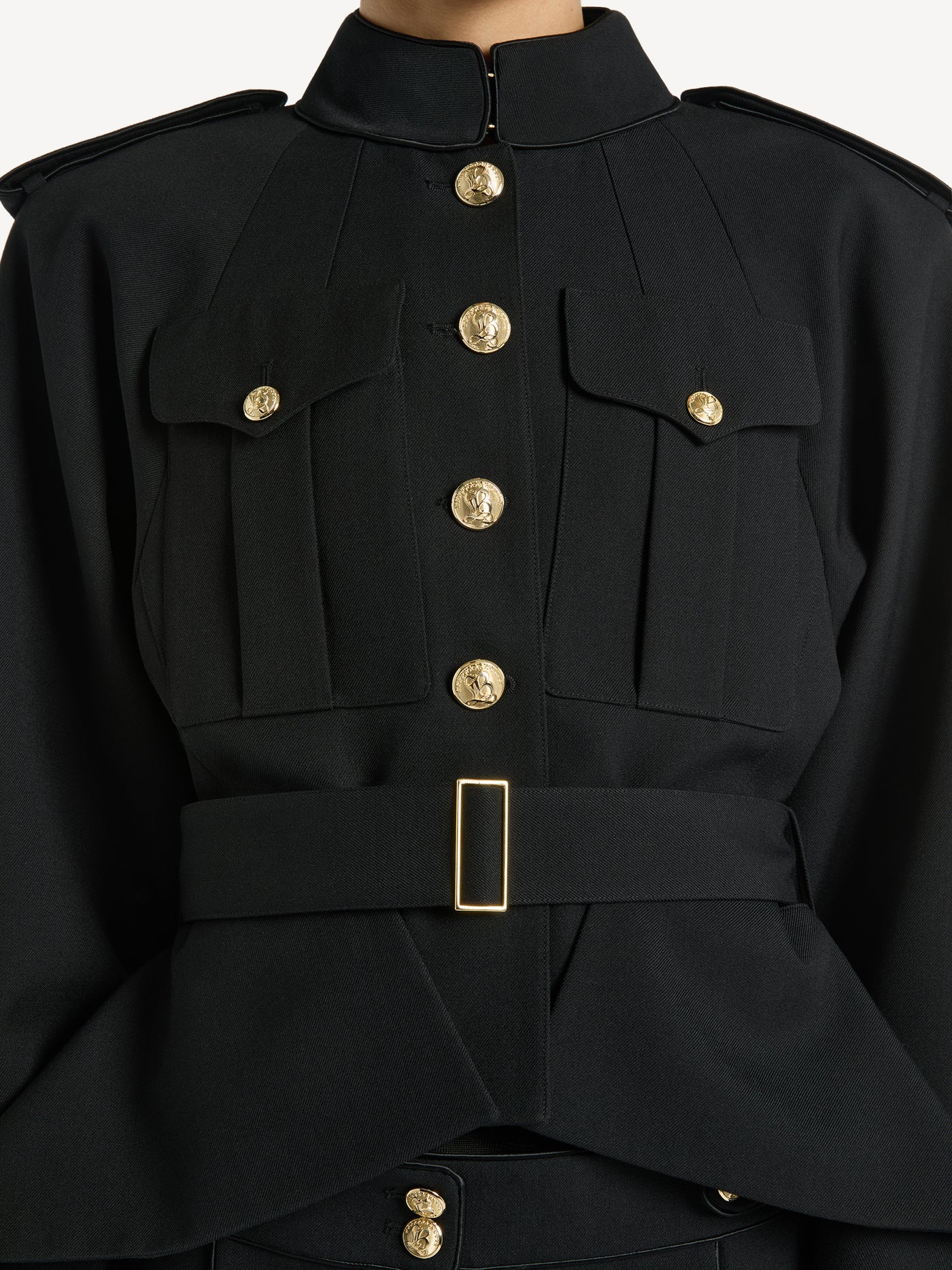 Wool pilot jacket