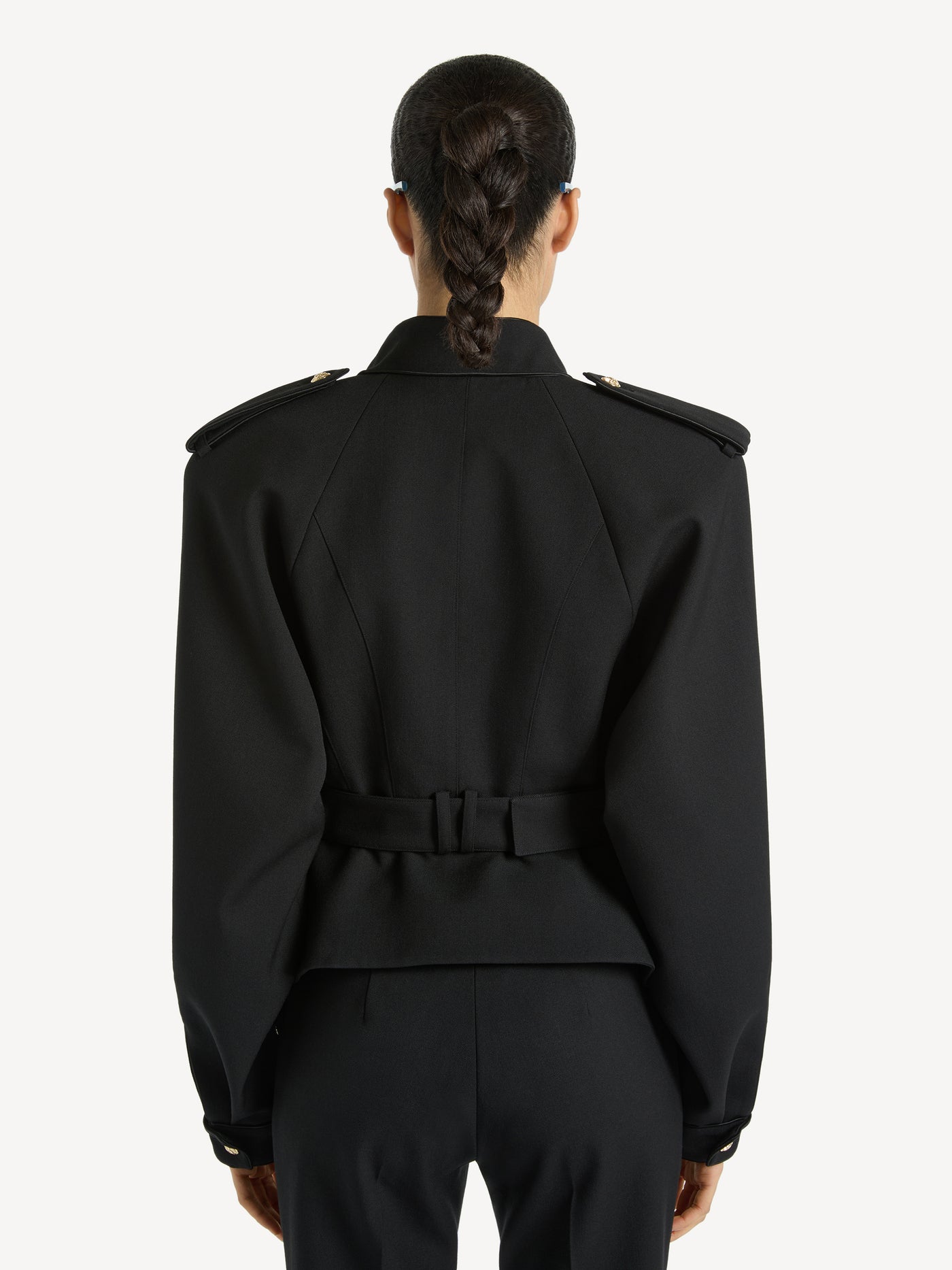 Wool pilot jacket