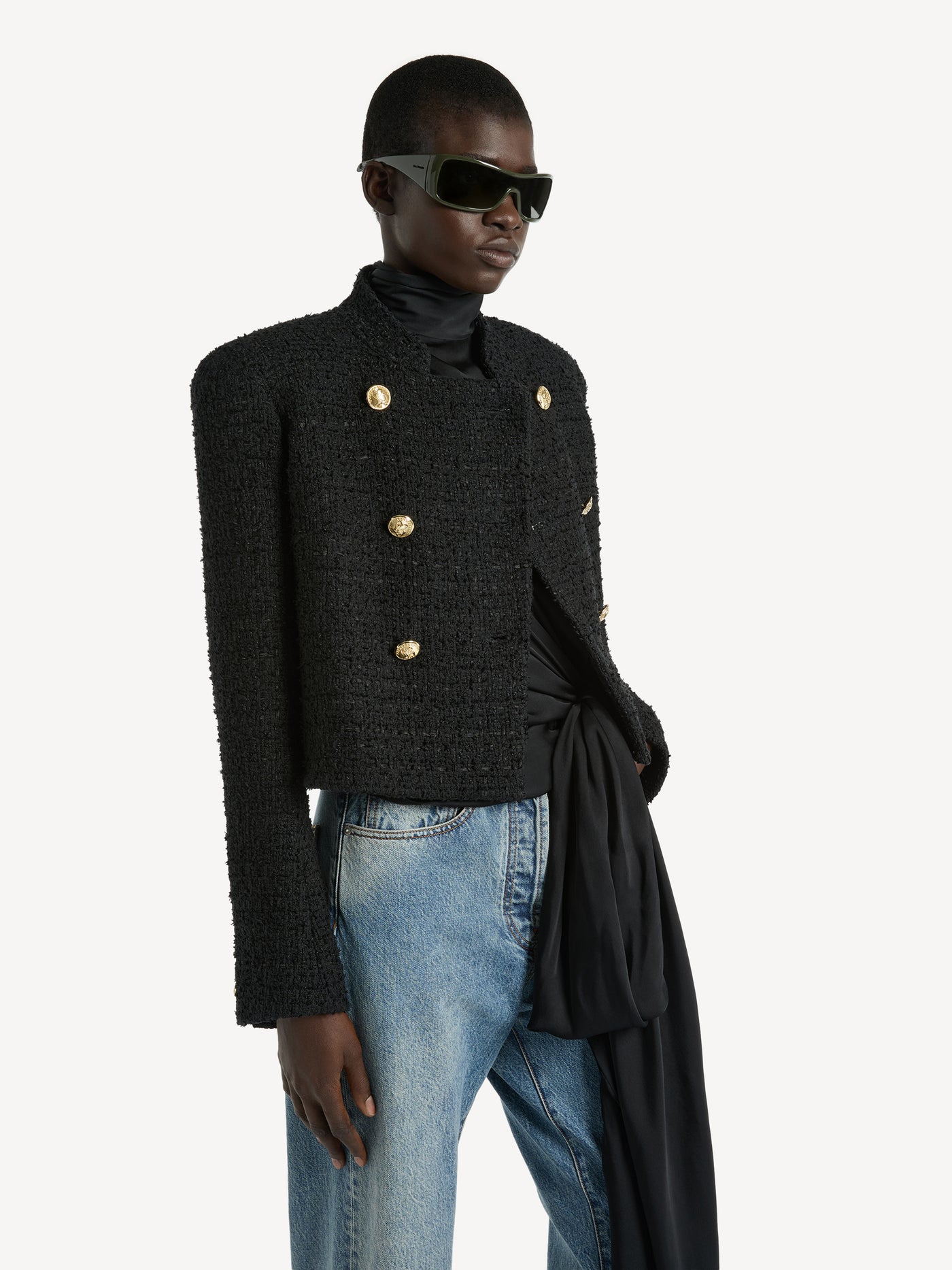 Tweed officer jacket