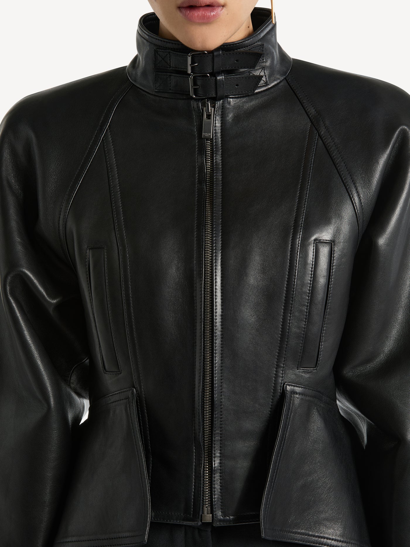 Signature jacket in lambskin