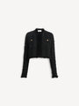 Knit lurex tweed Spencer jacket