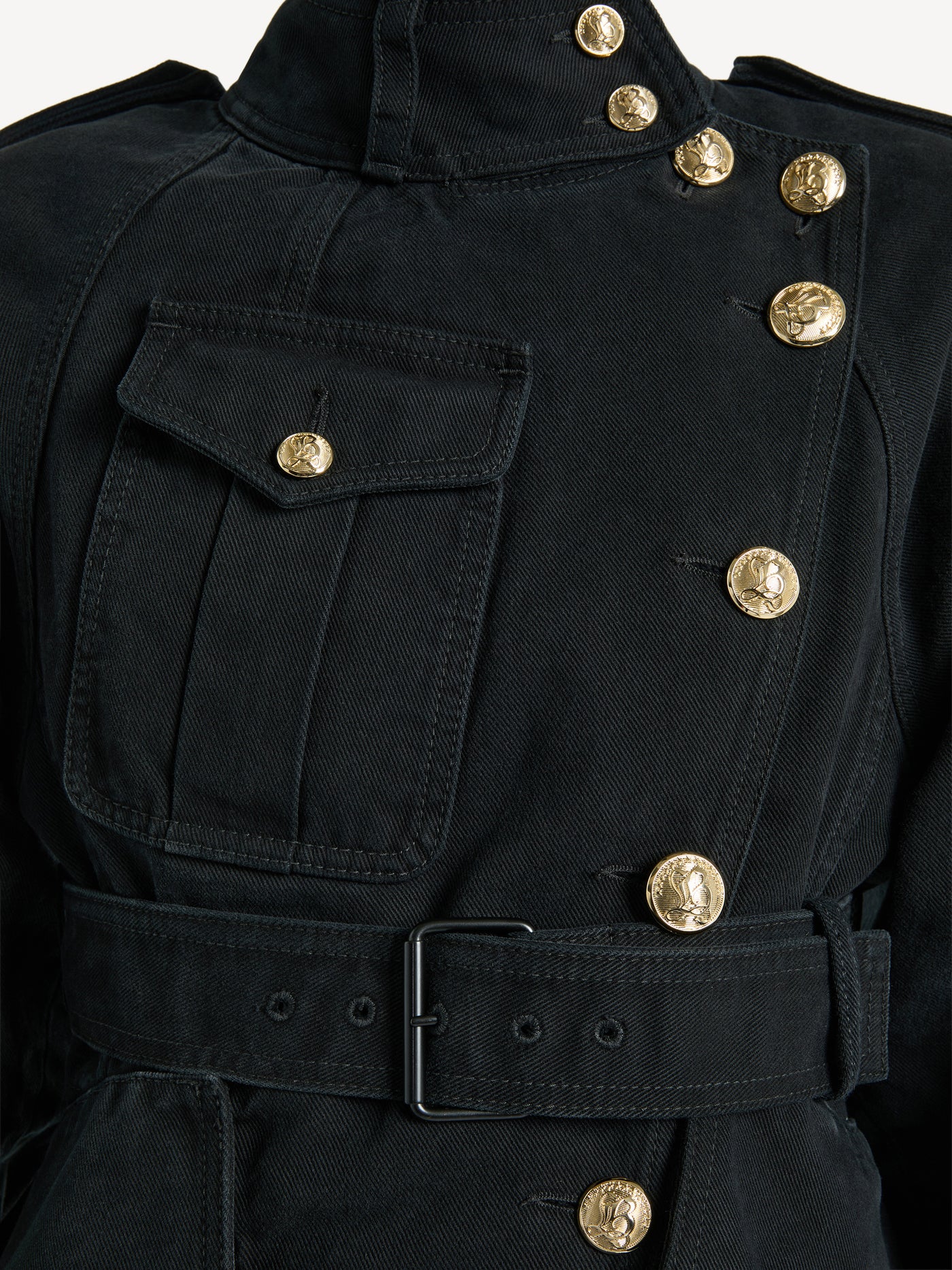 Denim signature jacket