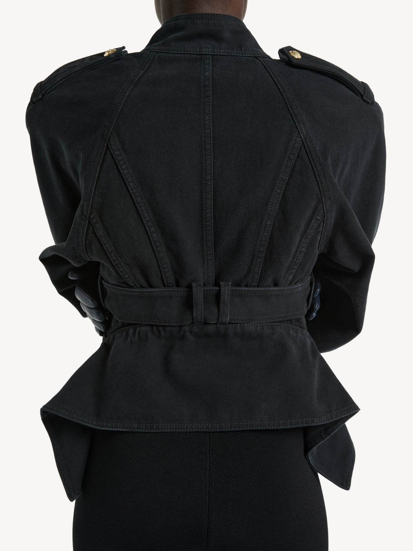 Denim signature jacket