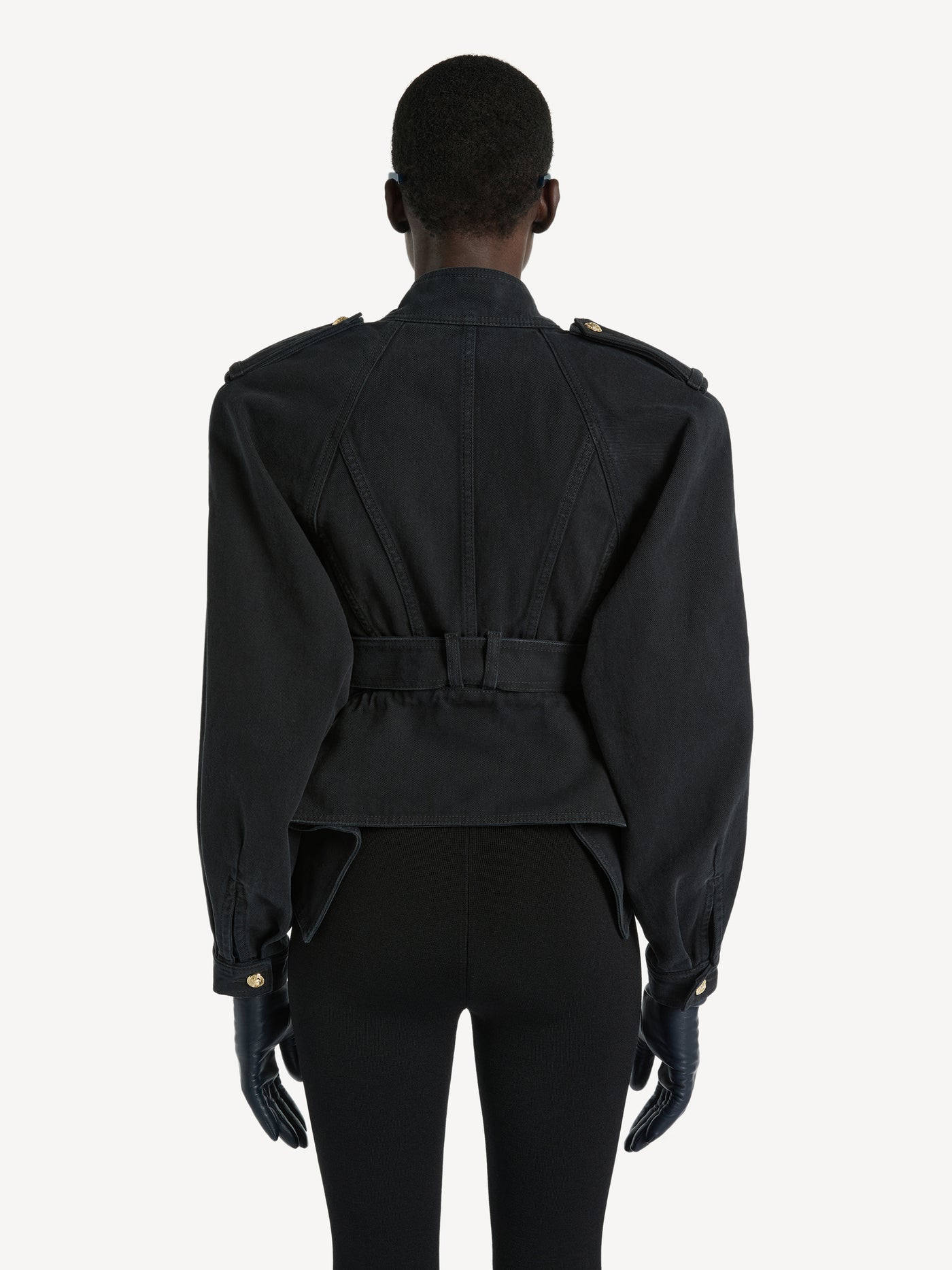 Denim signature jacket