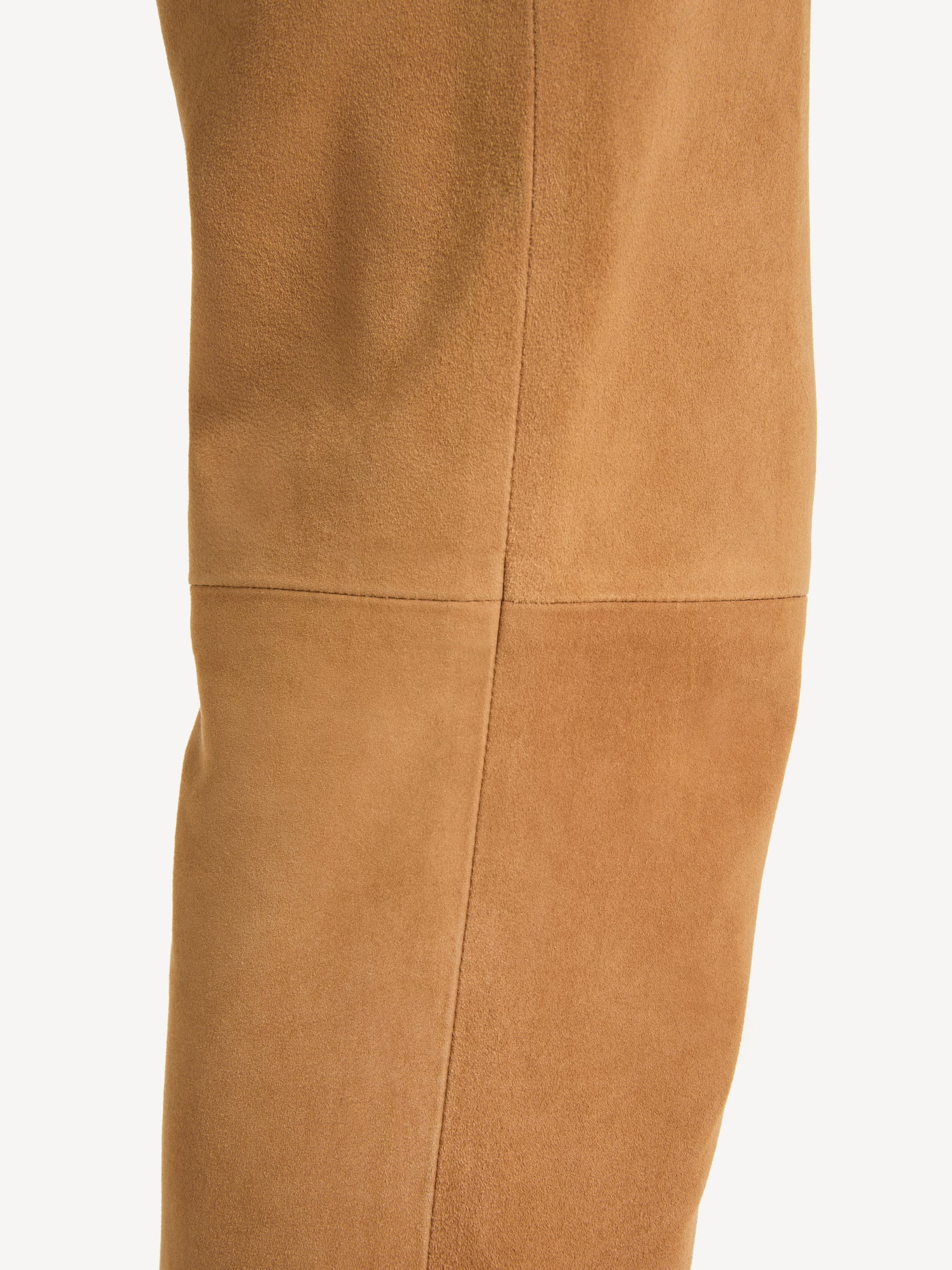 Suede lambskin trousers