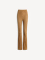 Suede lambskin trousers