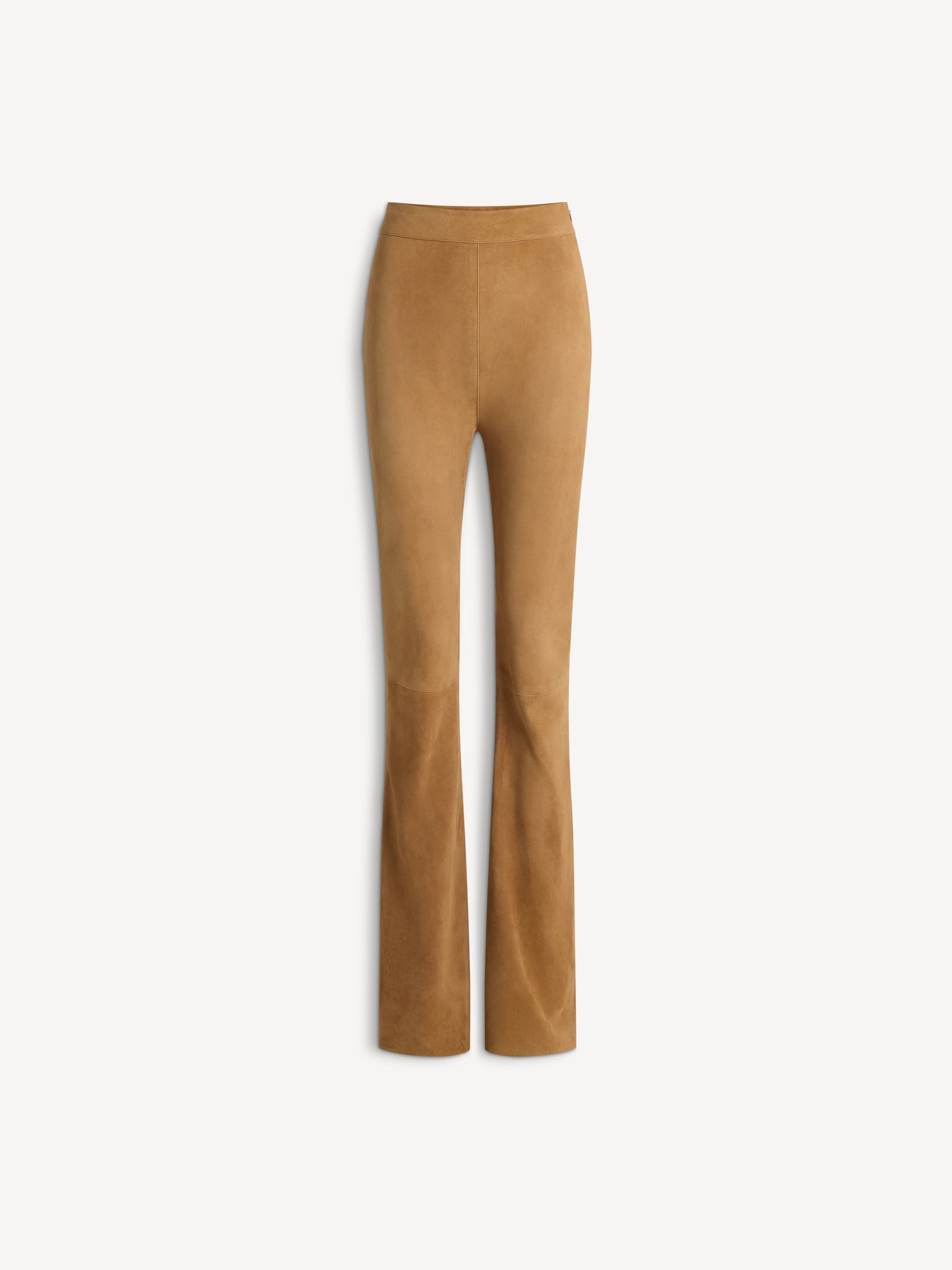 Suede lambskin trousers