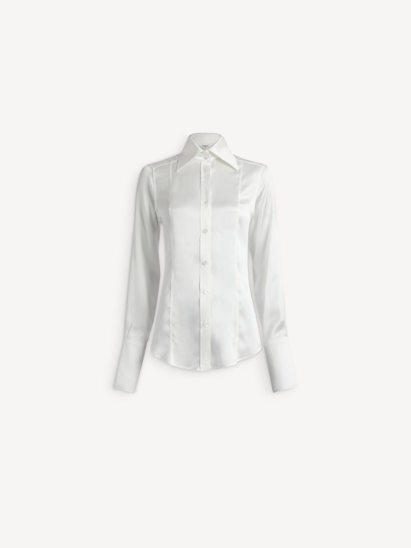 Silk satin shirt