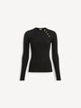 Pullover in maglia a coste