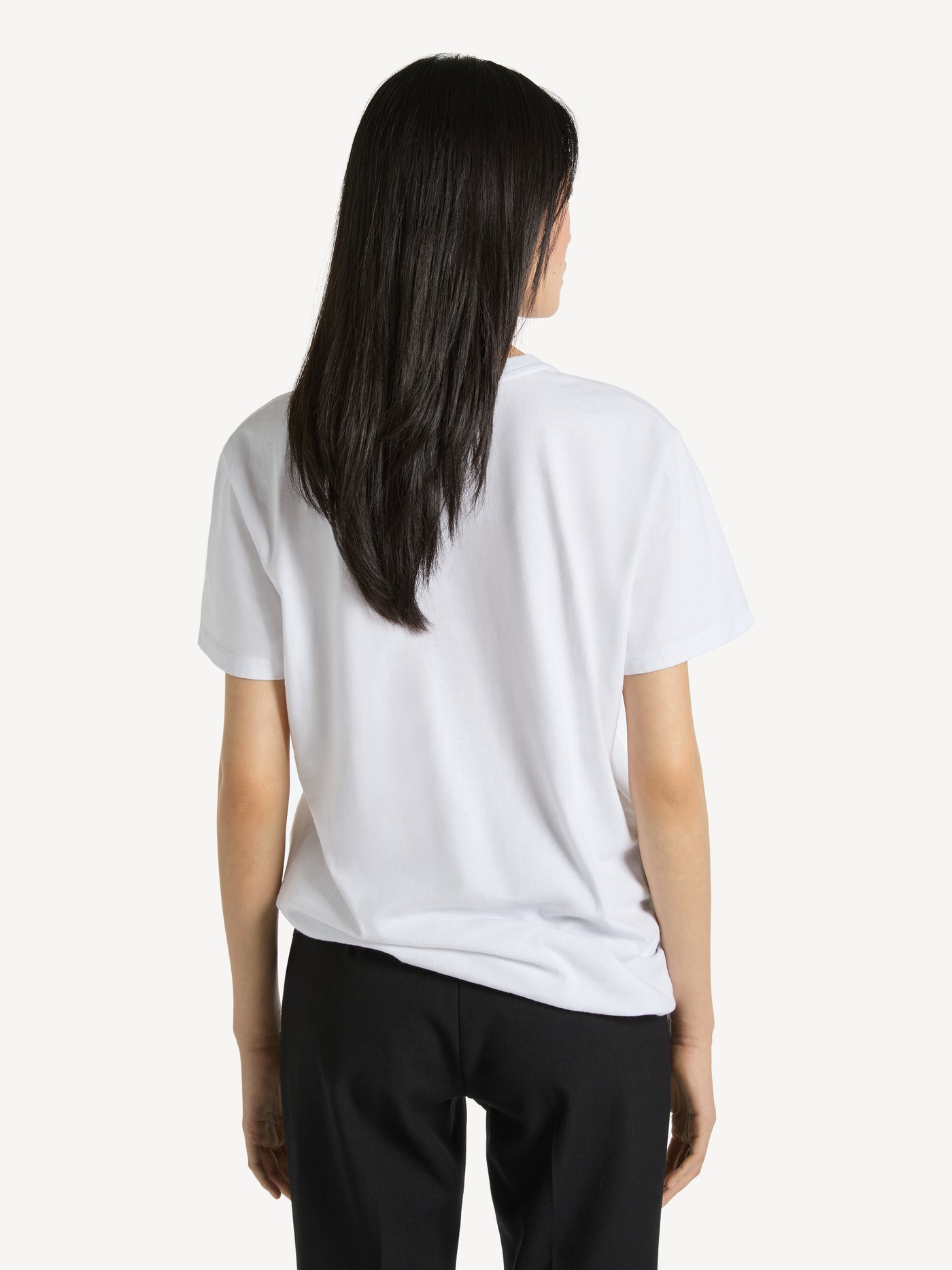 T-shirt with Balmain Band print