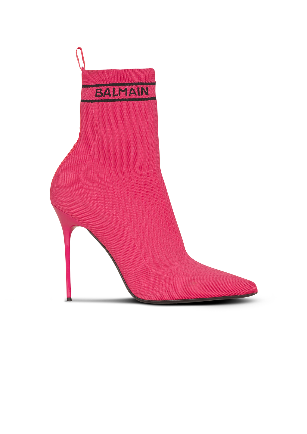 Stretch knit Skye ankle boots, pink, hi-res