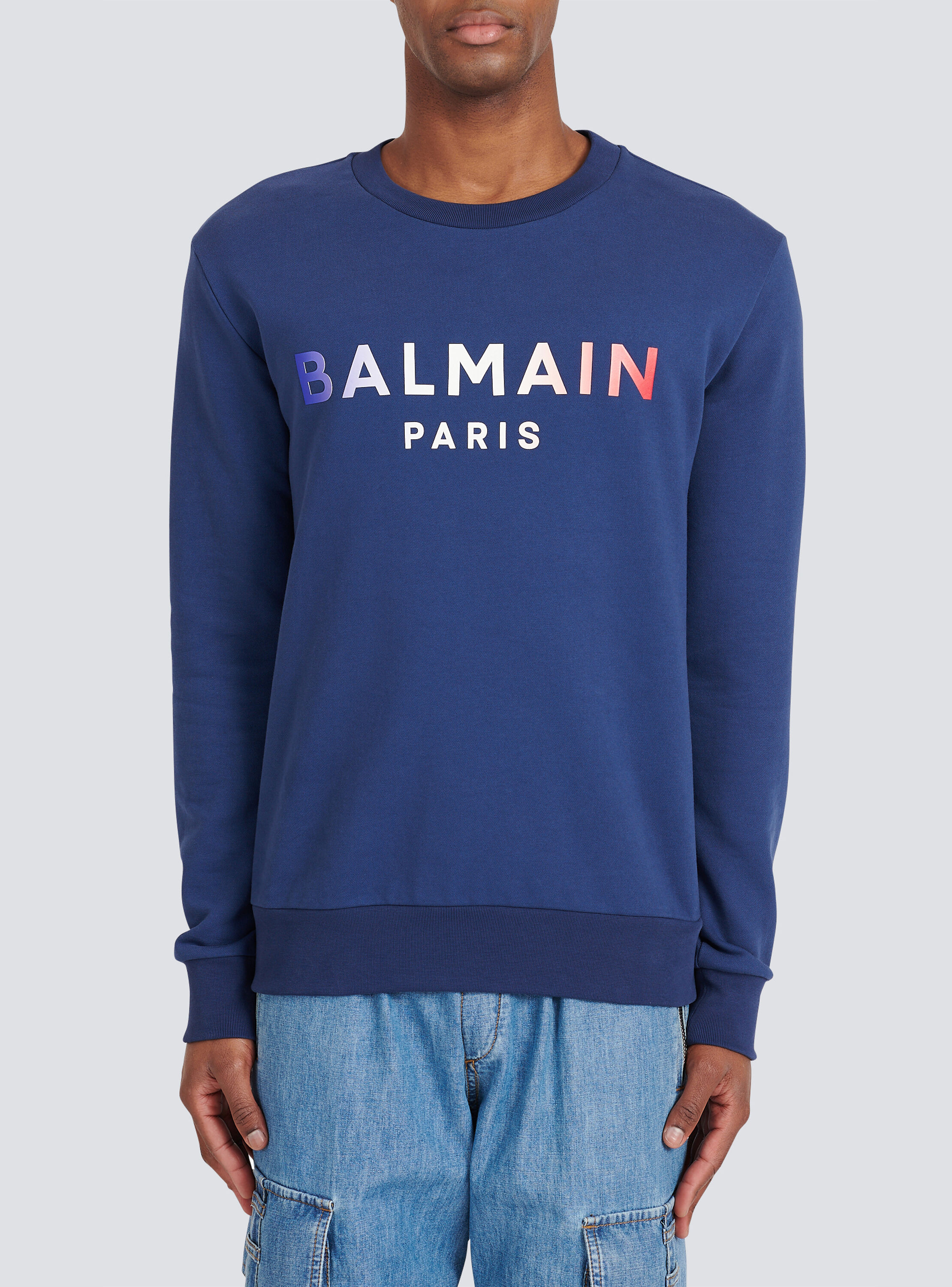 balmain paris sweat shirt