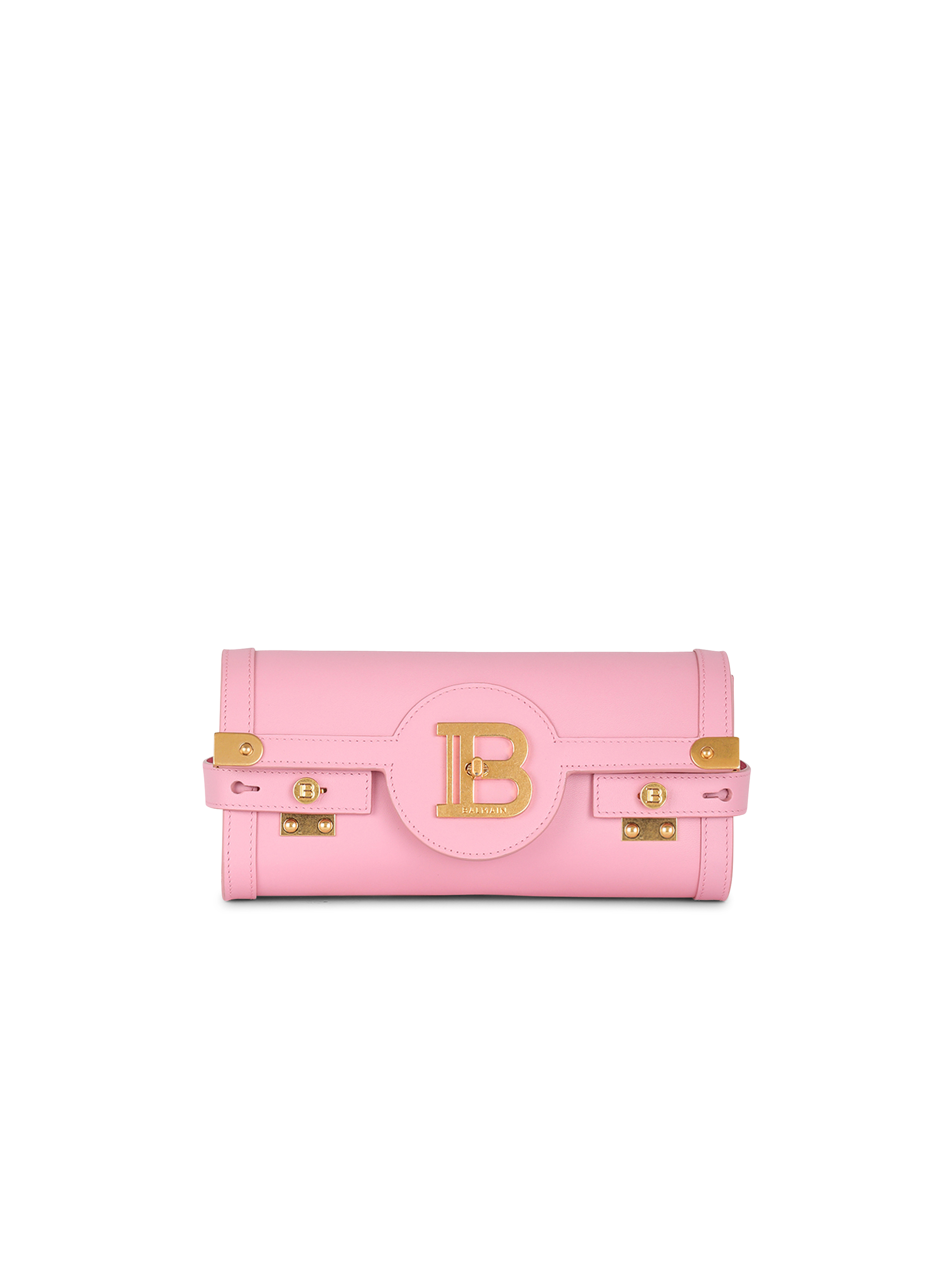 Smooth leather B-Buzz 23 clutch bag, pink, hi-res