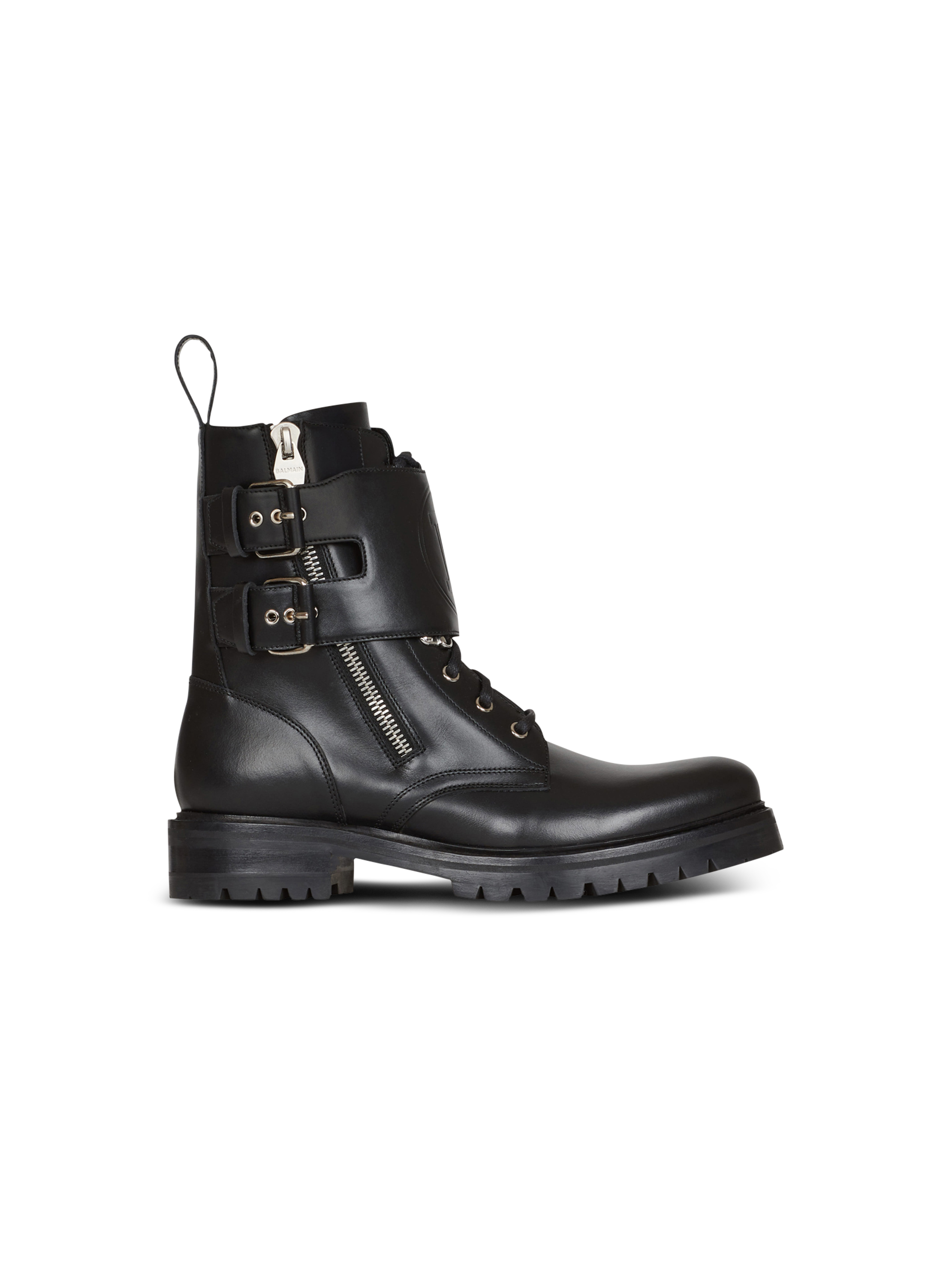 Smooth leather Phil Ranger ankle boots 
