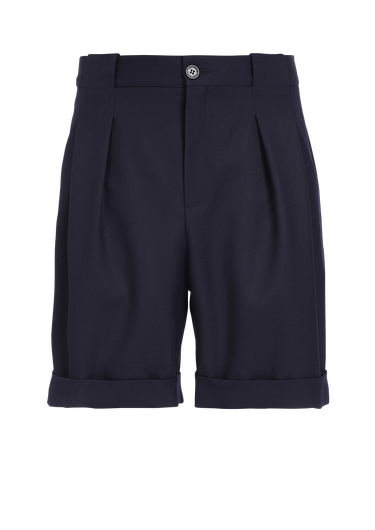Wool Bermuda shorts