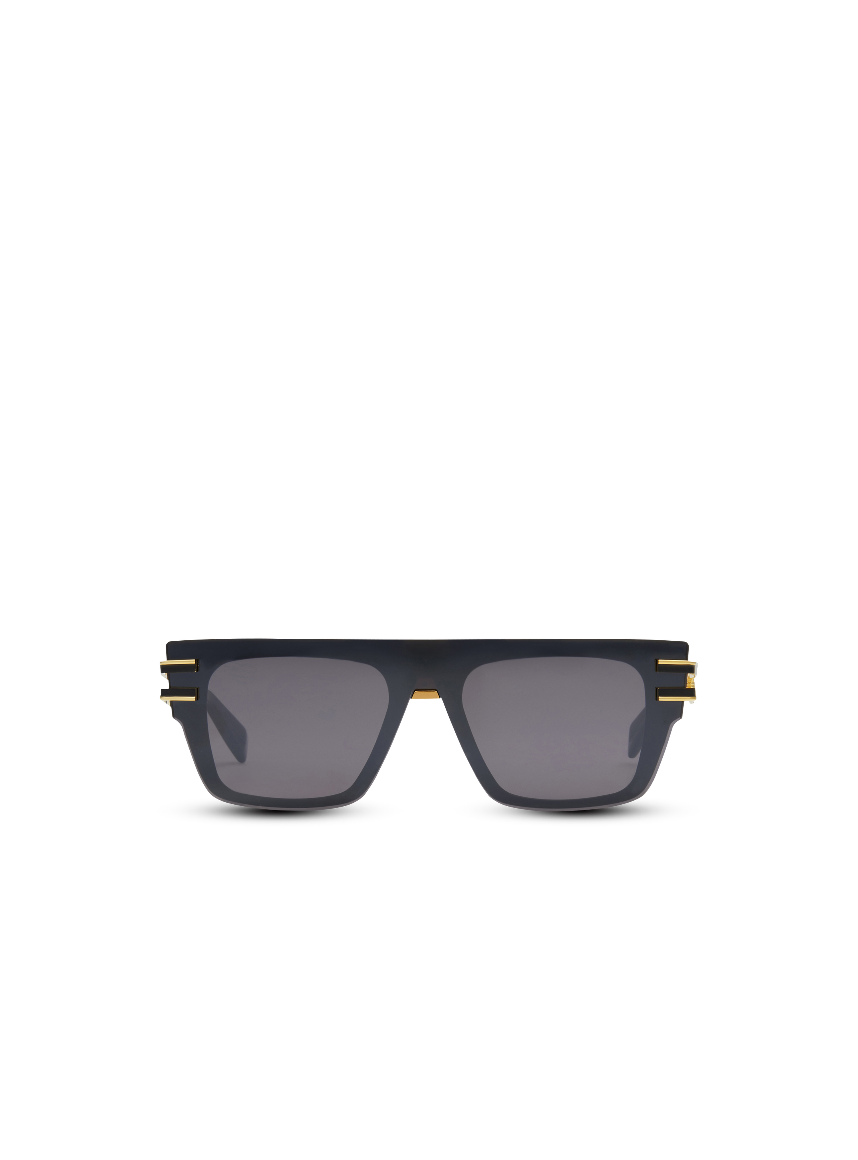 Nylon plastic Soldat sunglasses, black, hi-res