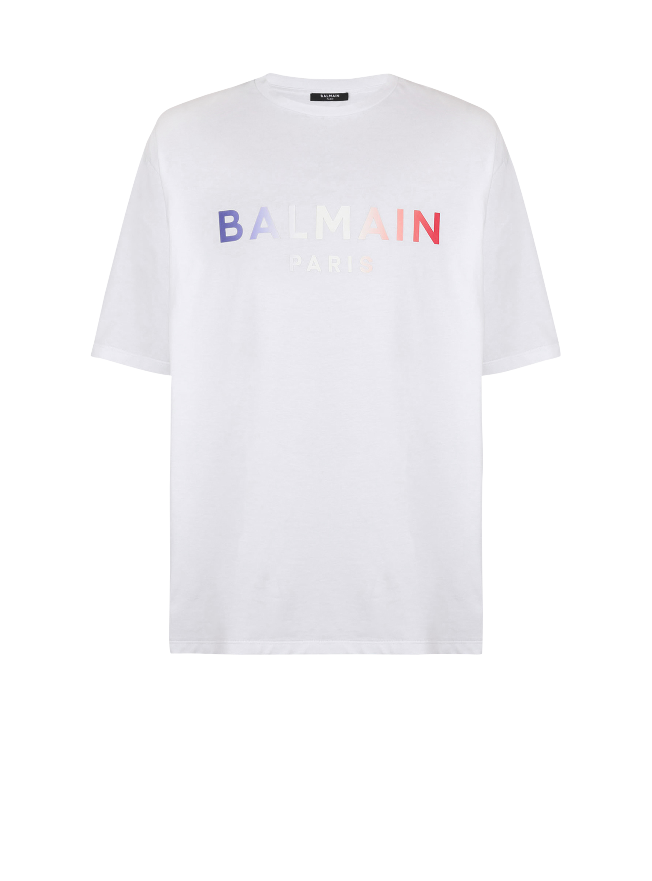 Balmain Paris tie-dye logo print 