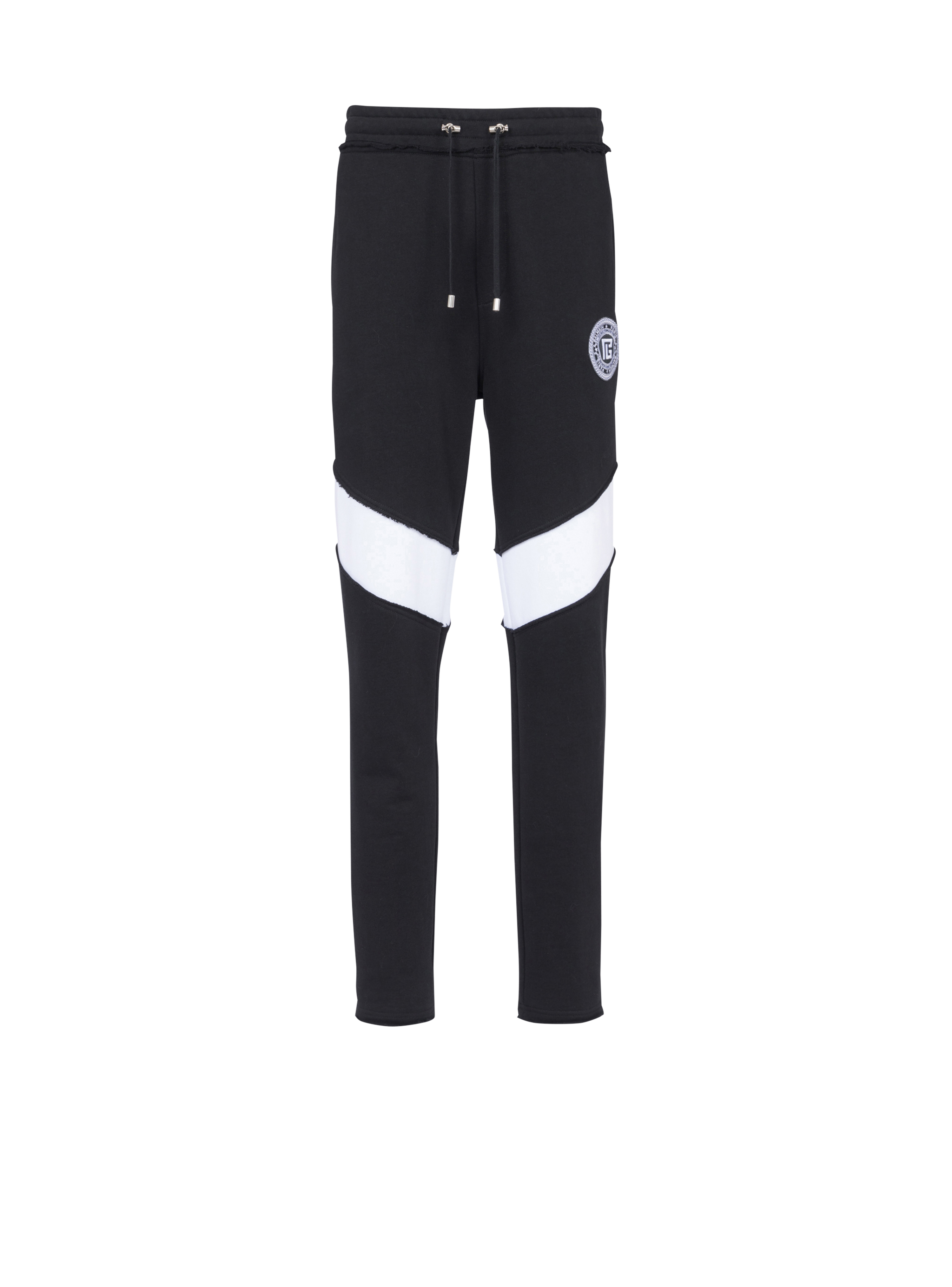 Eco-designed sweatpants, black