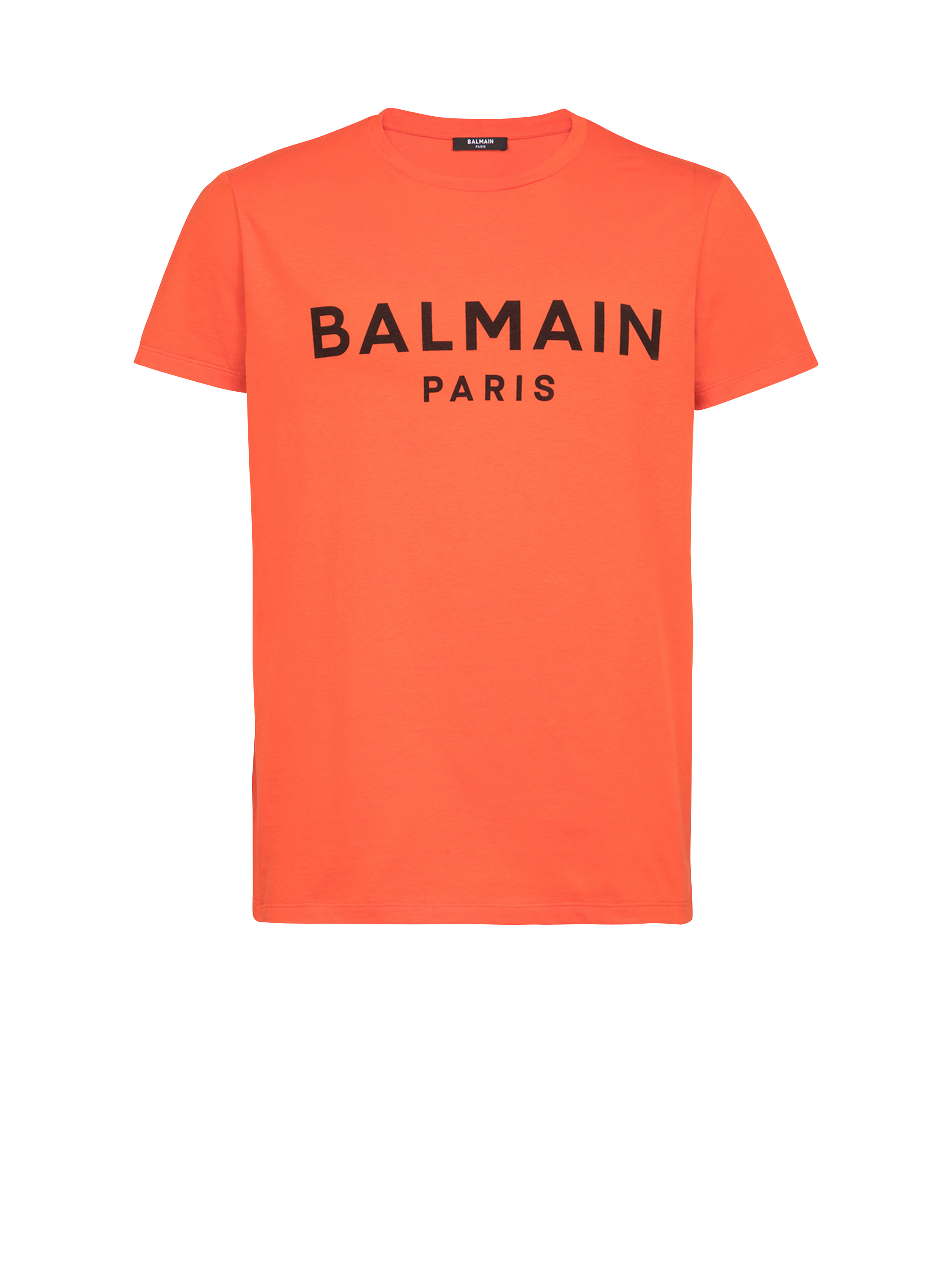 T-shirt with Balmain Paris logo print