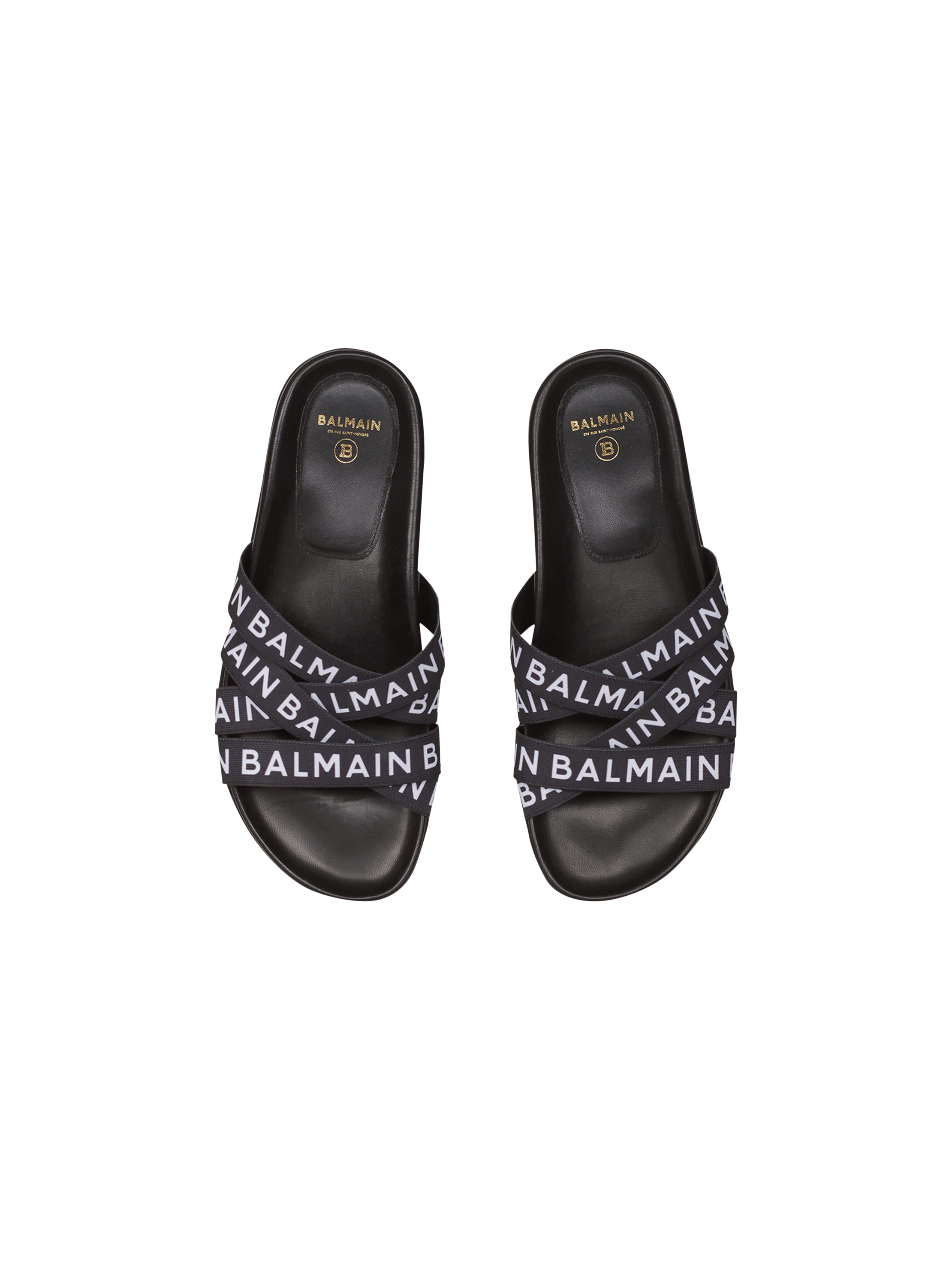new balmain slippers