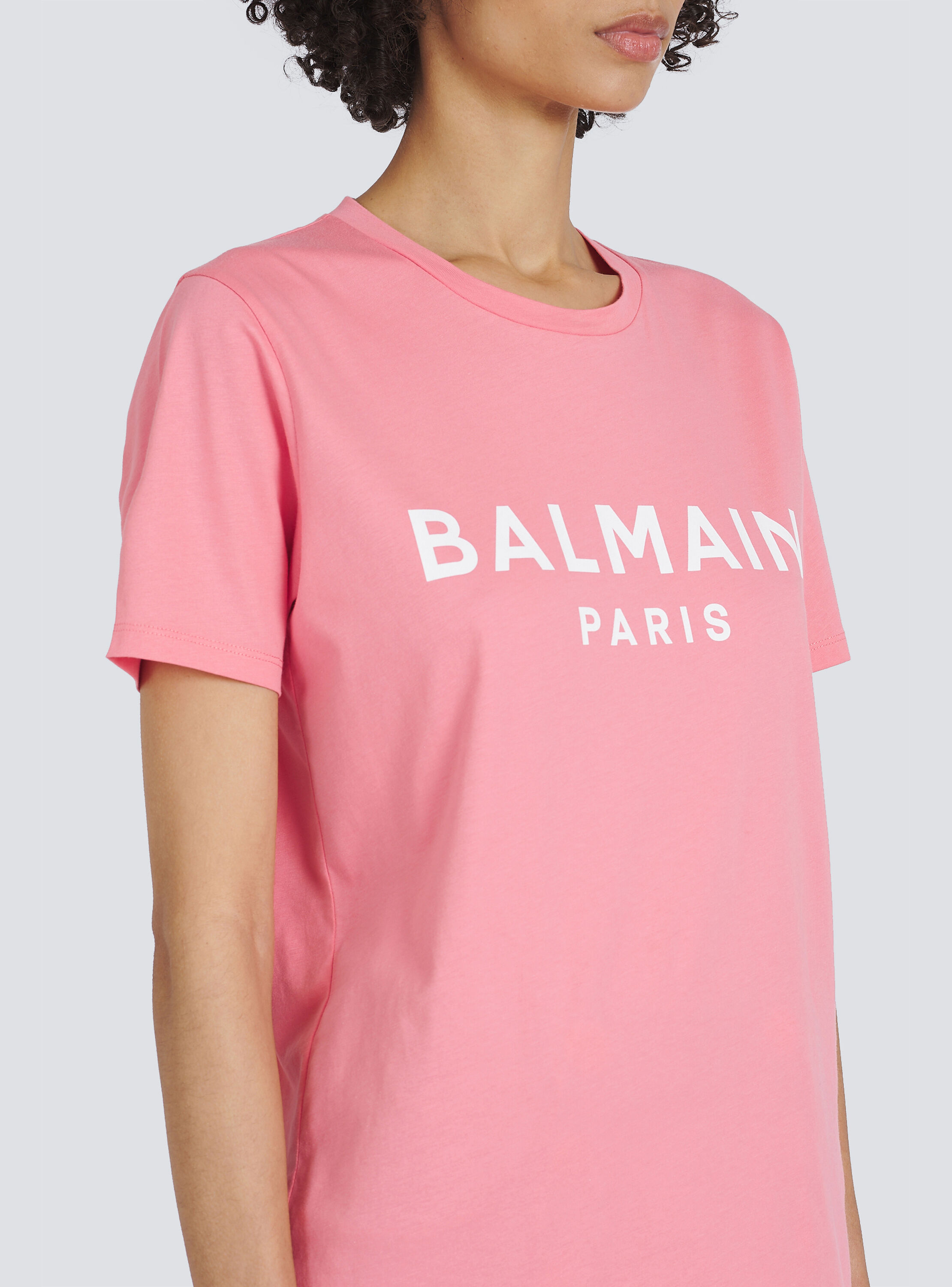 T-shirt with Balmain logo print 