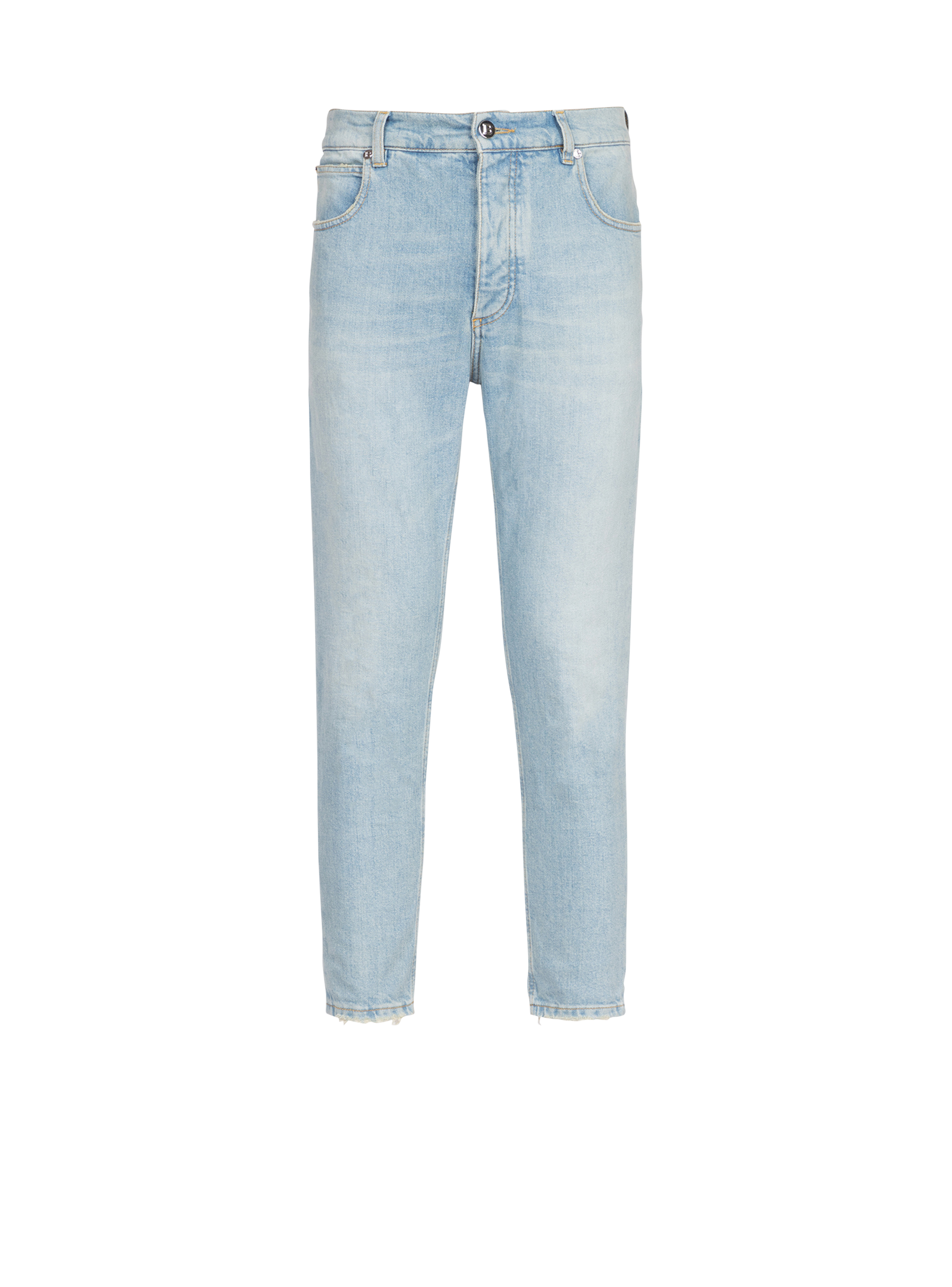 eco-designed denim cotton jeans 